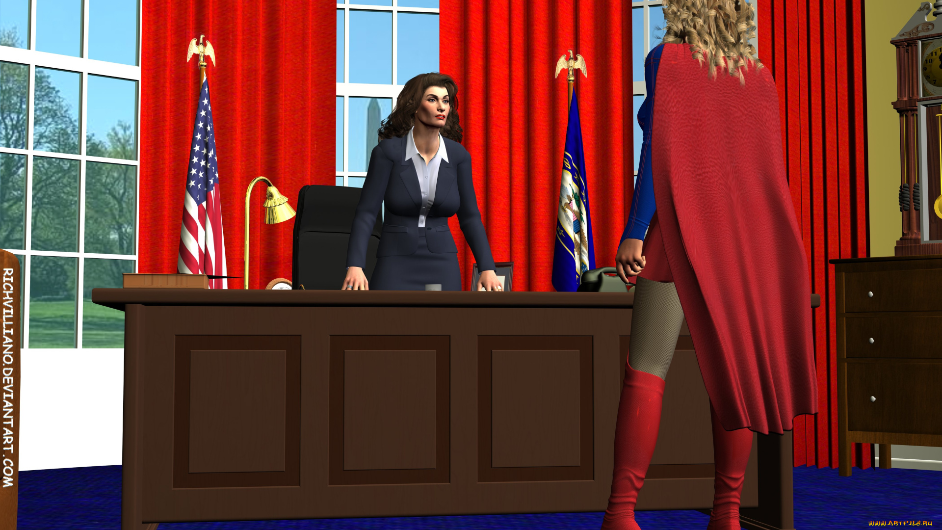 3д, графика, фантазия, , fantasy, девушка, взгляд, фон