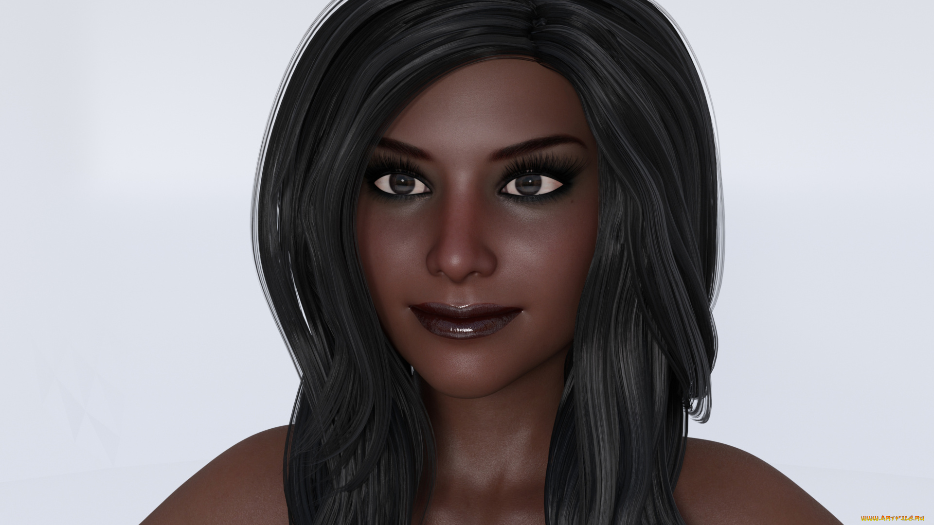 3д, графика, портрет, , portraits, девушка, фон, взгляд