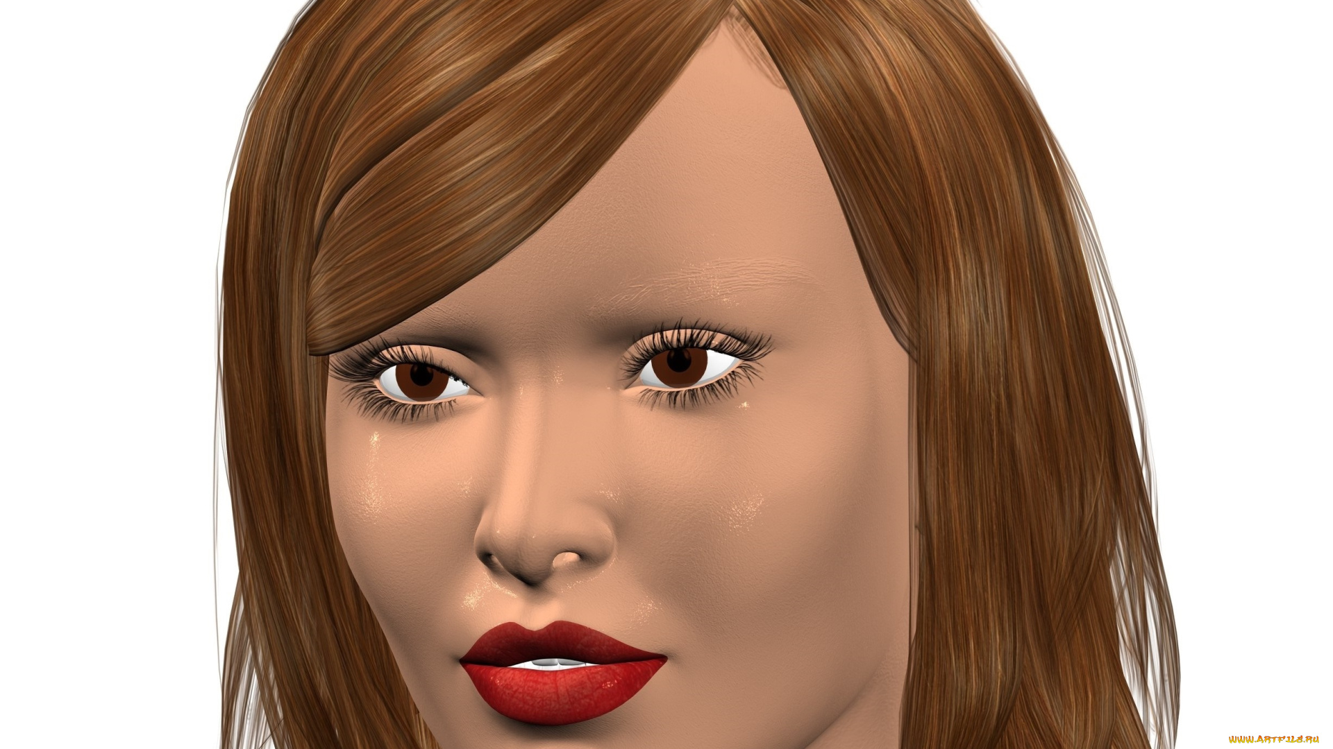 3д, графика, портрет, , portraits, девушка, взгляд, фон