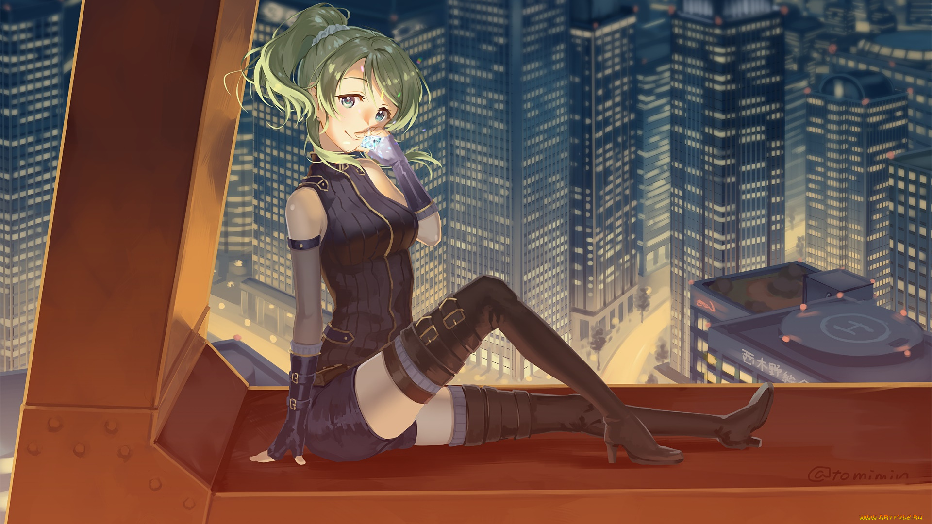 аниме, love, live, , school, idol, project, фон, взгляд, девушка