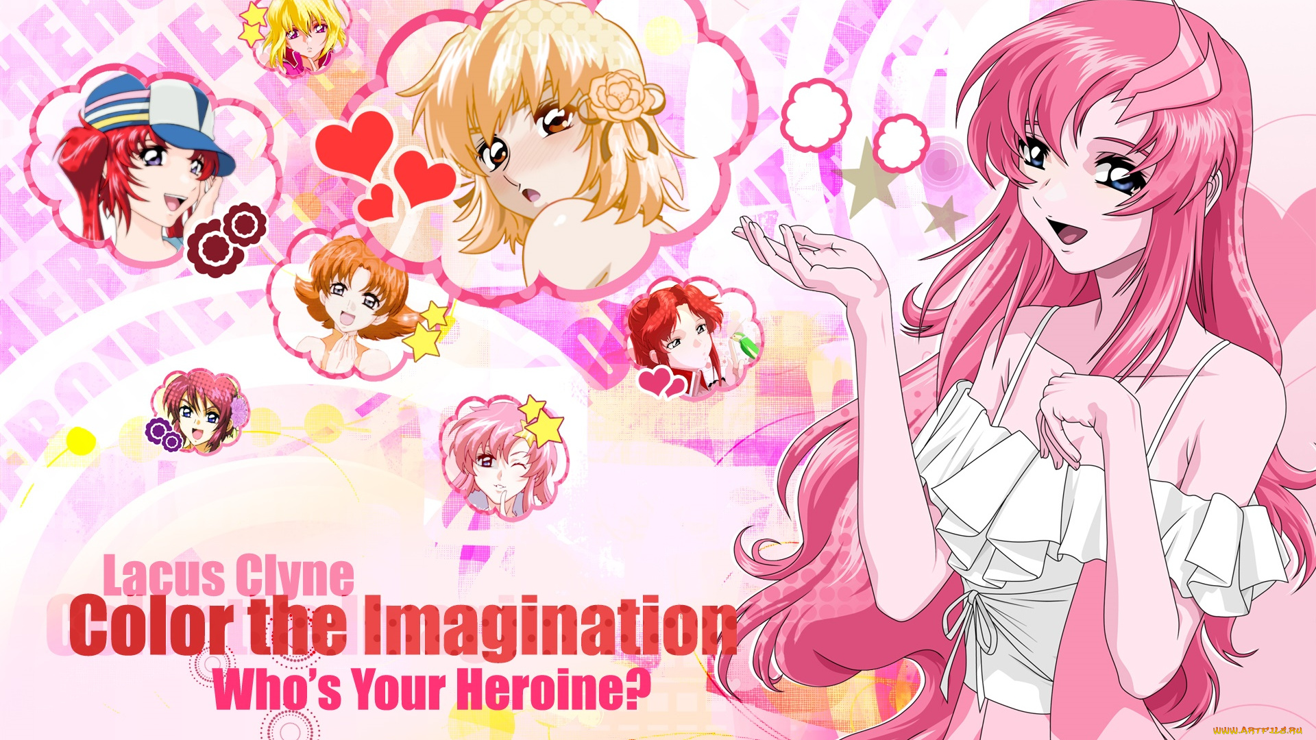 аниме, mobile, suit, gundam, девушка, взгляд, фон