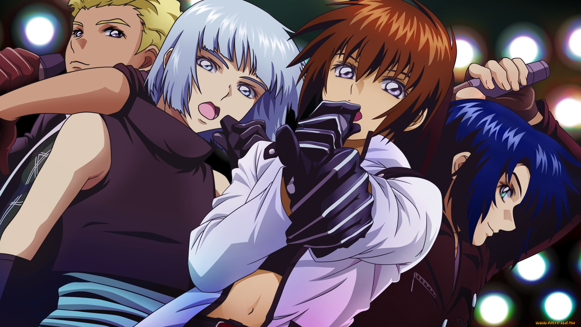 аниме, mobile, suit, gundam, персонажи