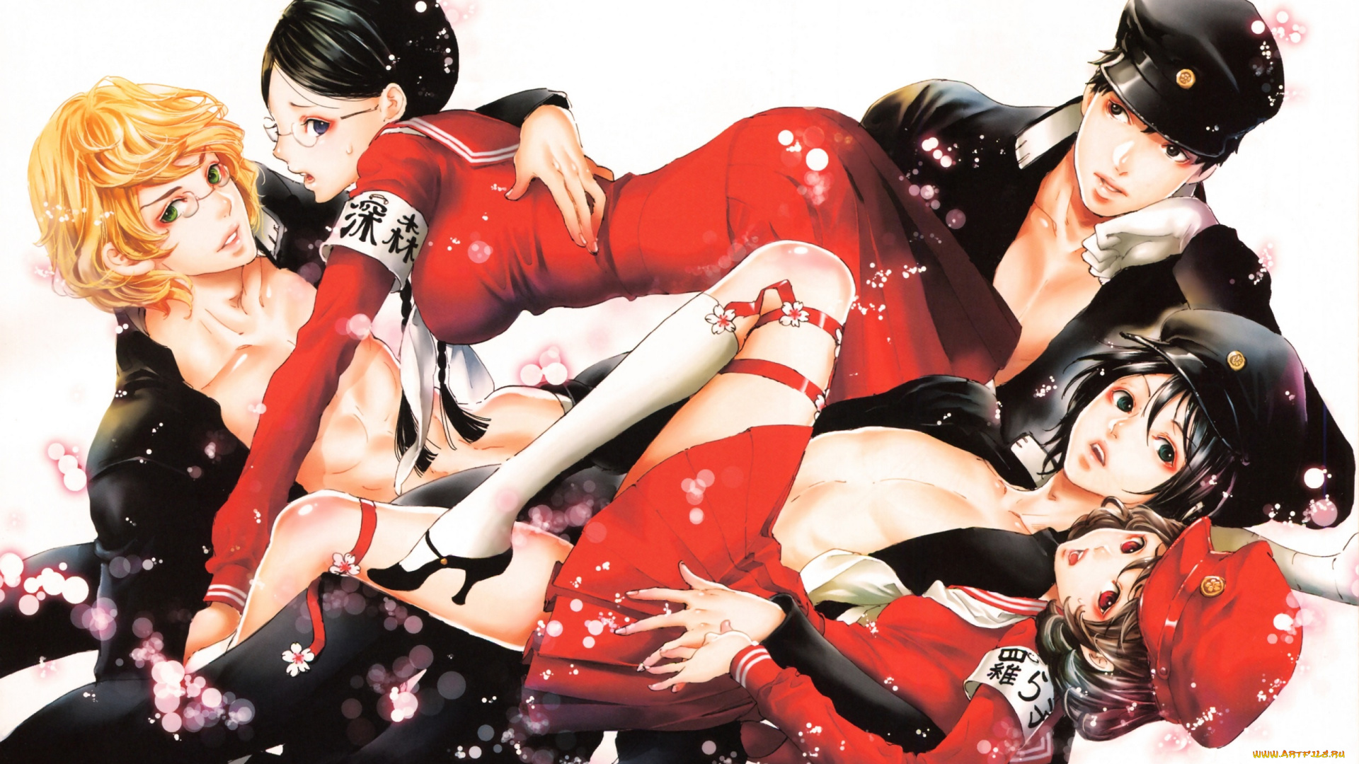 аниме, unknown, , другое, парни, девушки