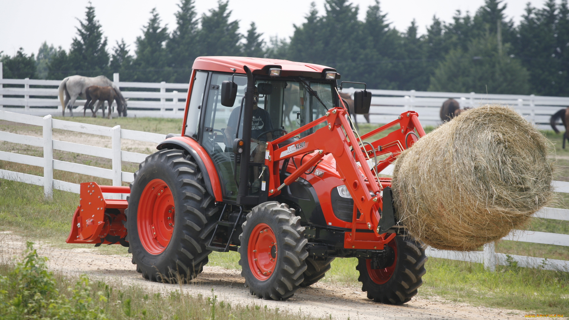 техника, тракторы, kioti