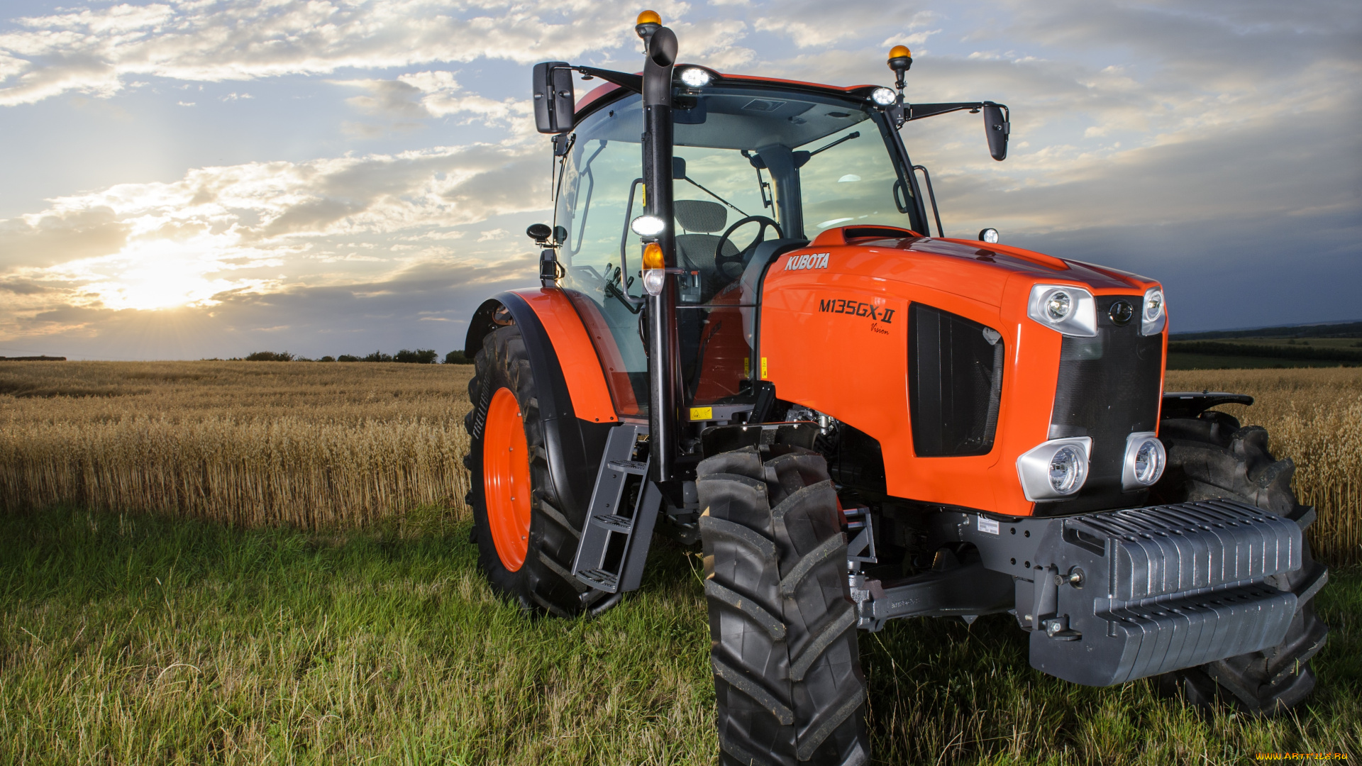 техника, тракторы, kubota