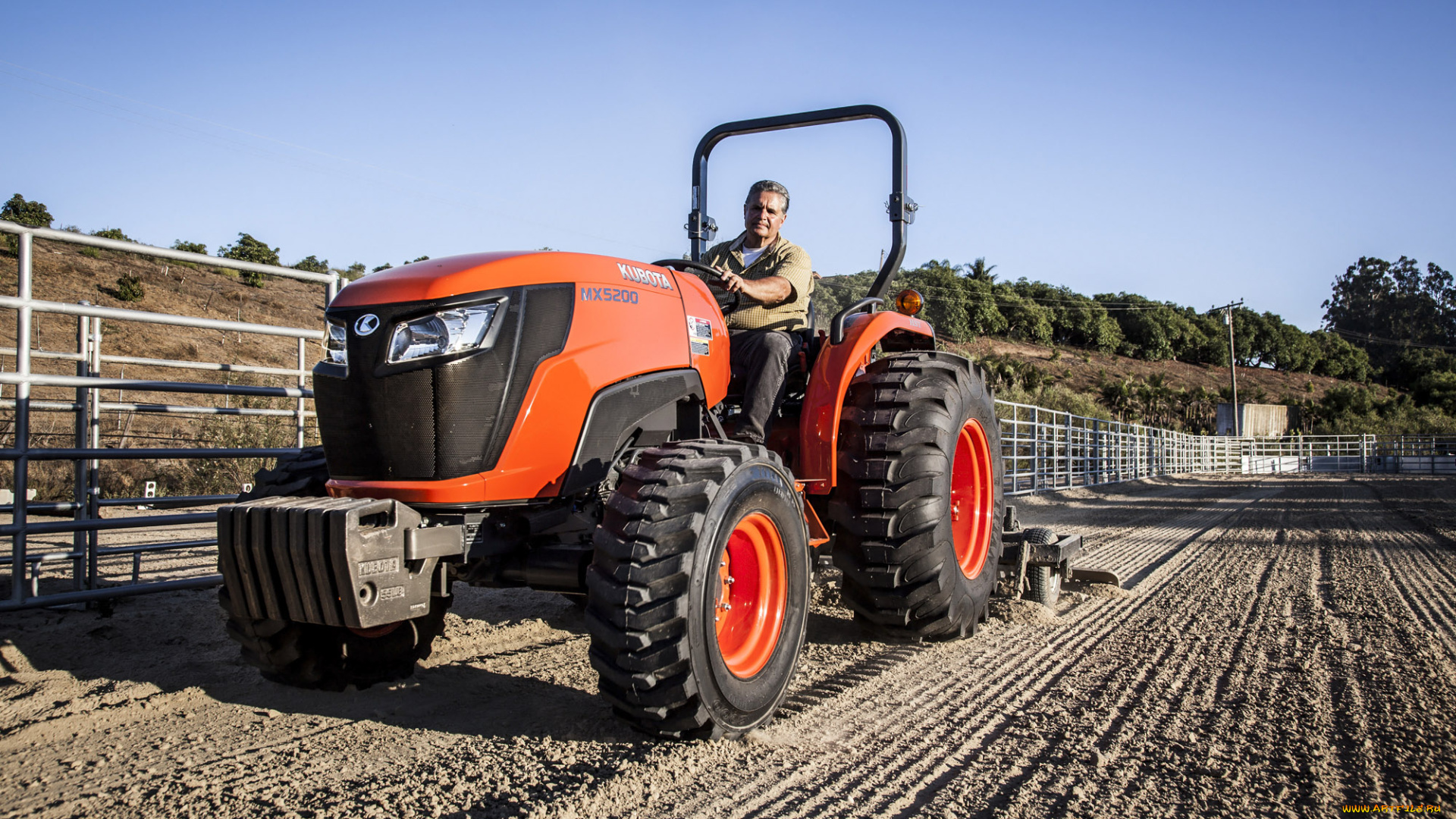 техника, тракторы, kubota