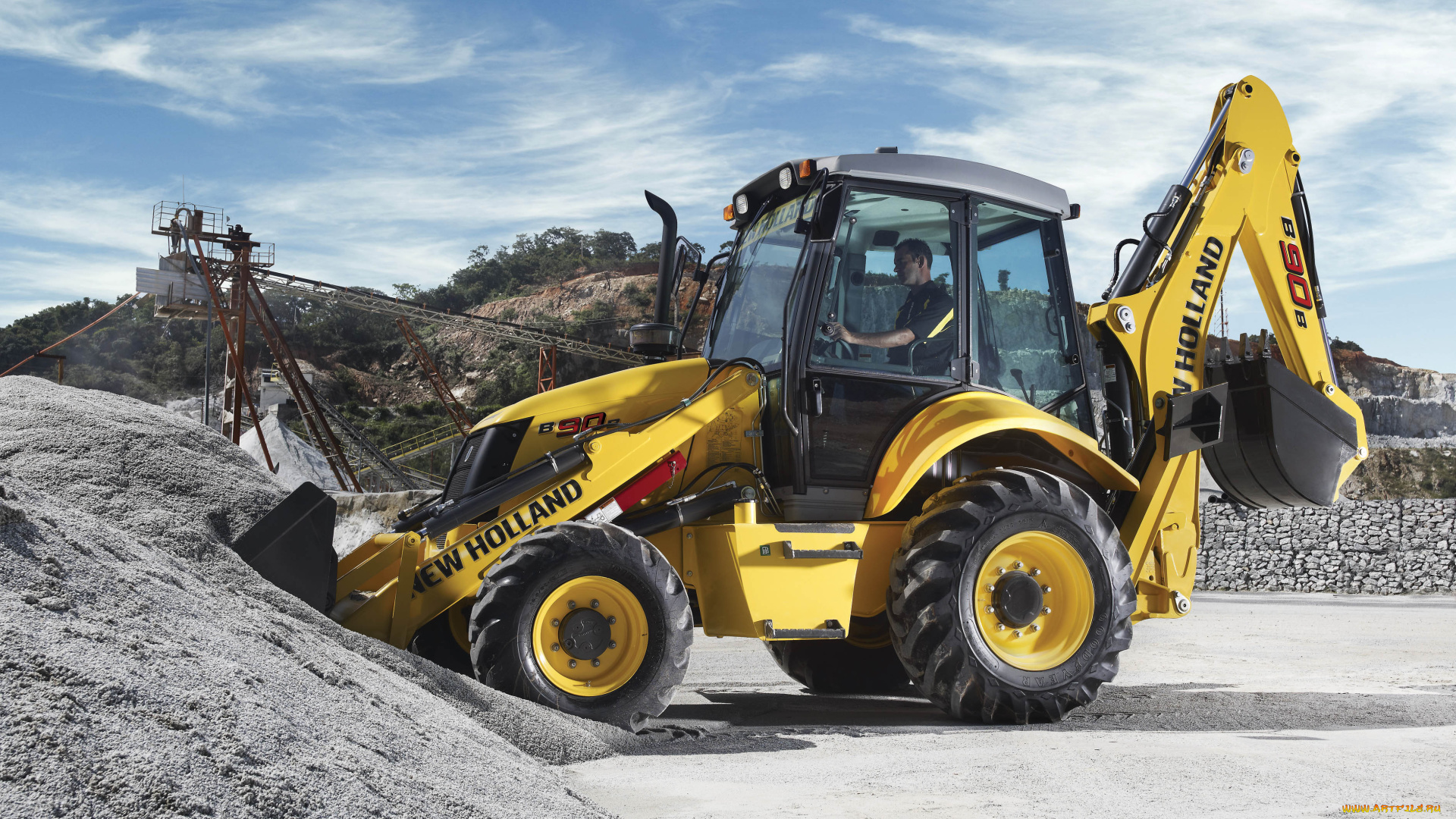 техника, тракторы, new, holland