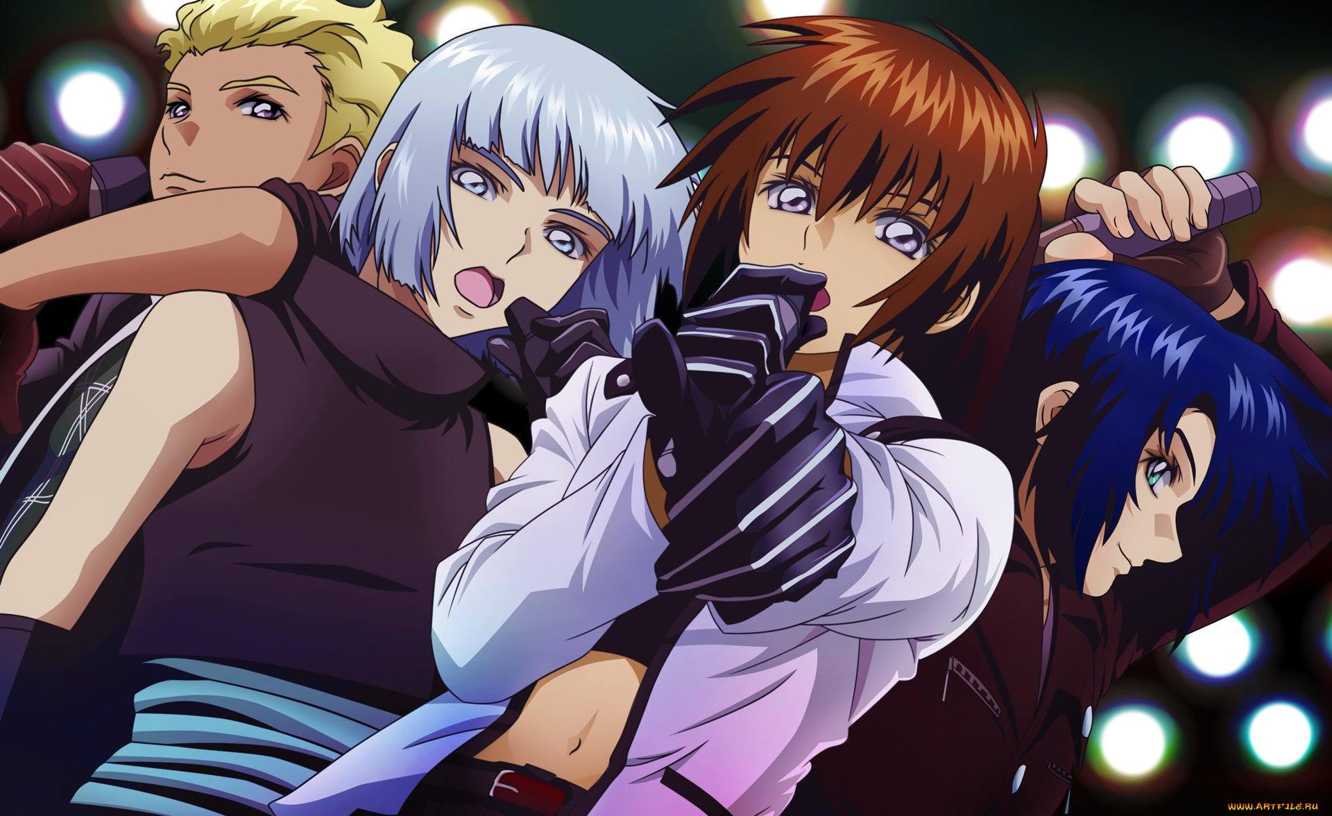 аниме, mobile, suit, gundam, персонажи