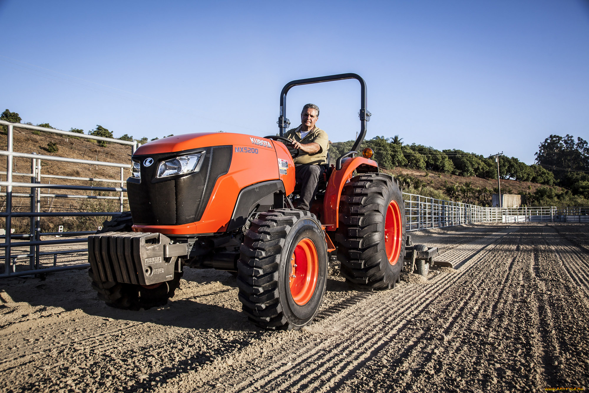 техника, тракторы, kubota