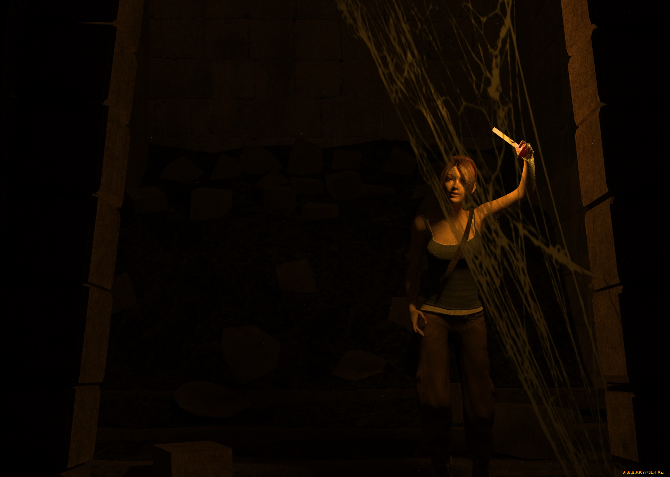 3д, графика, люди, , people, взгляд, девушка, фон