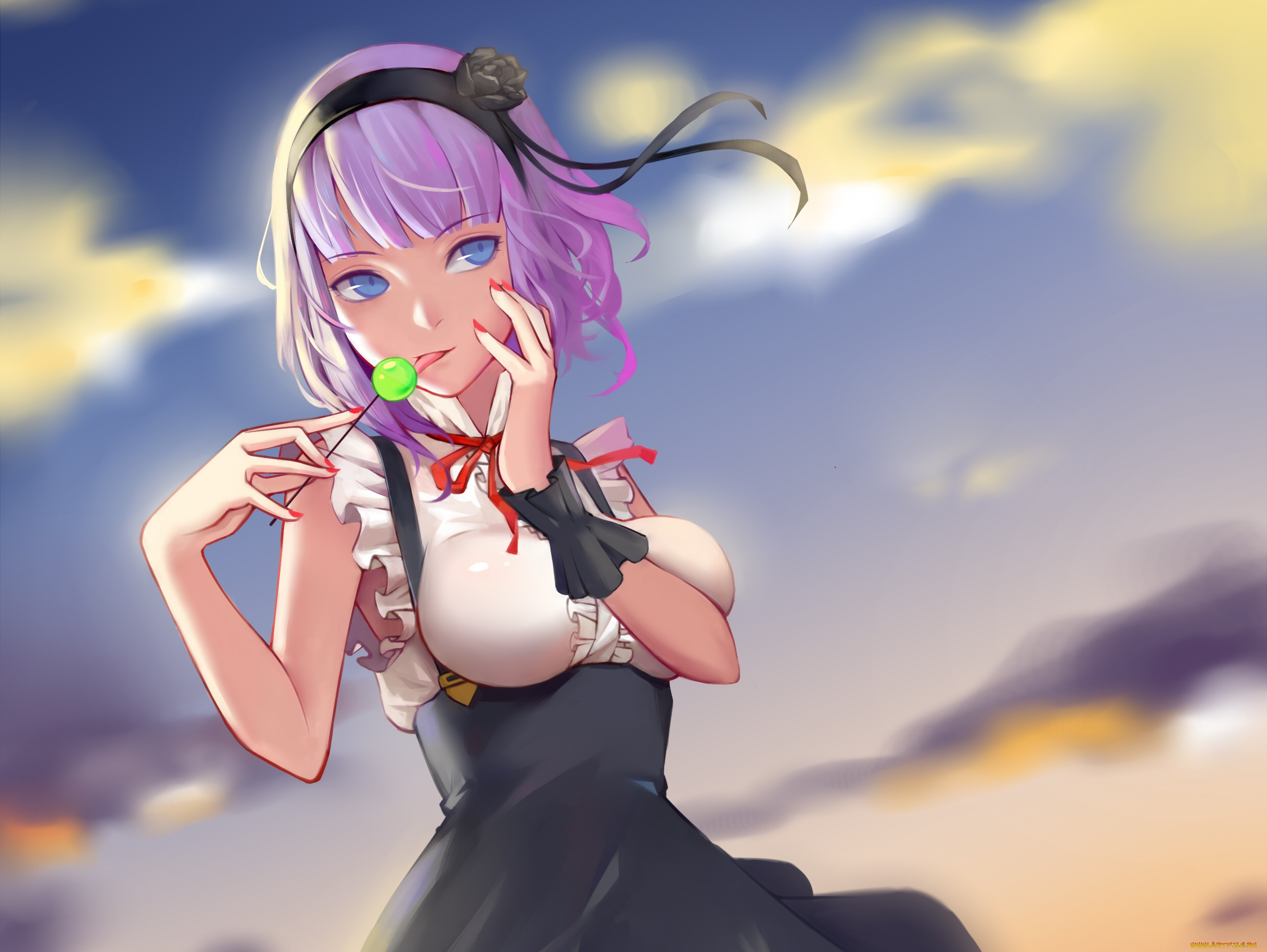 аниме, dagashi, kashi, shidare, hotaru, dagashi, kashi