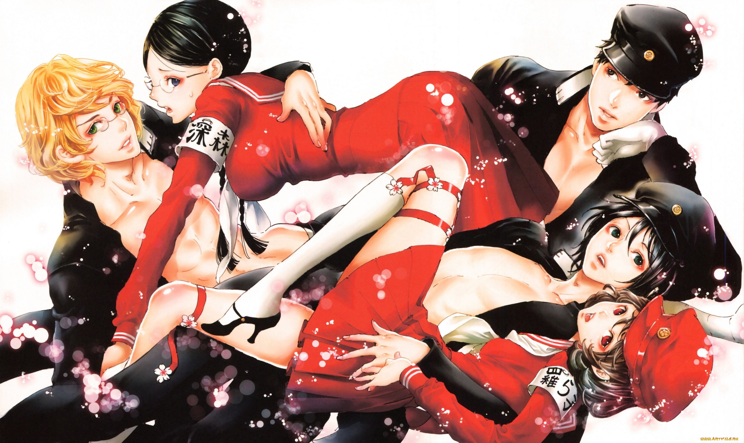 аниме, unknown, , другое, парни, девушки