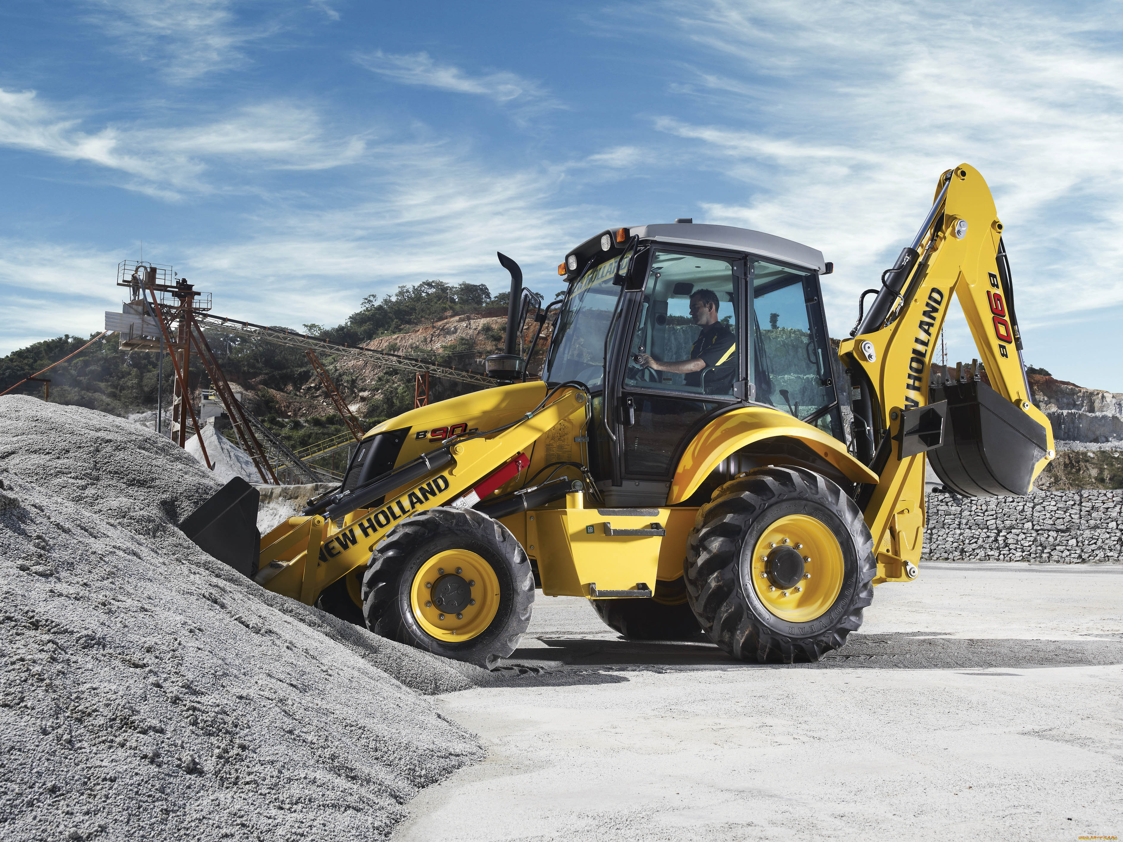 техника, тракторы, new, holland