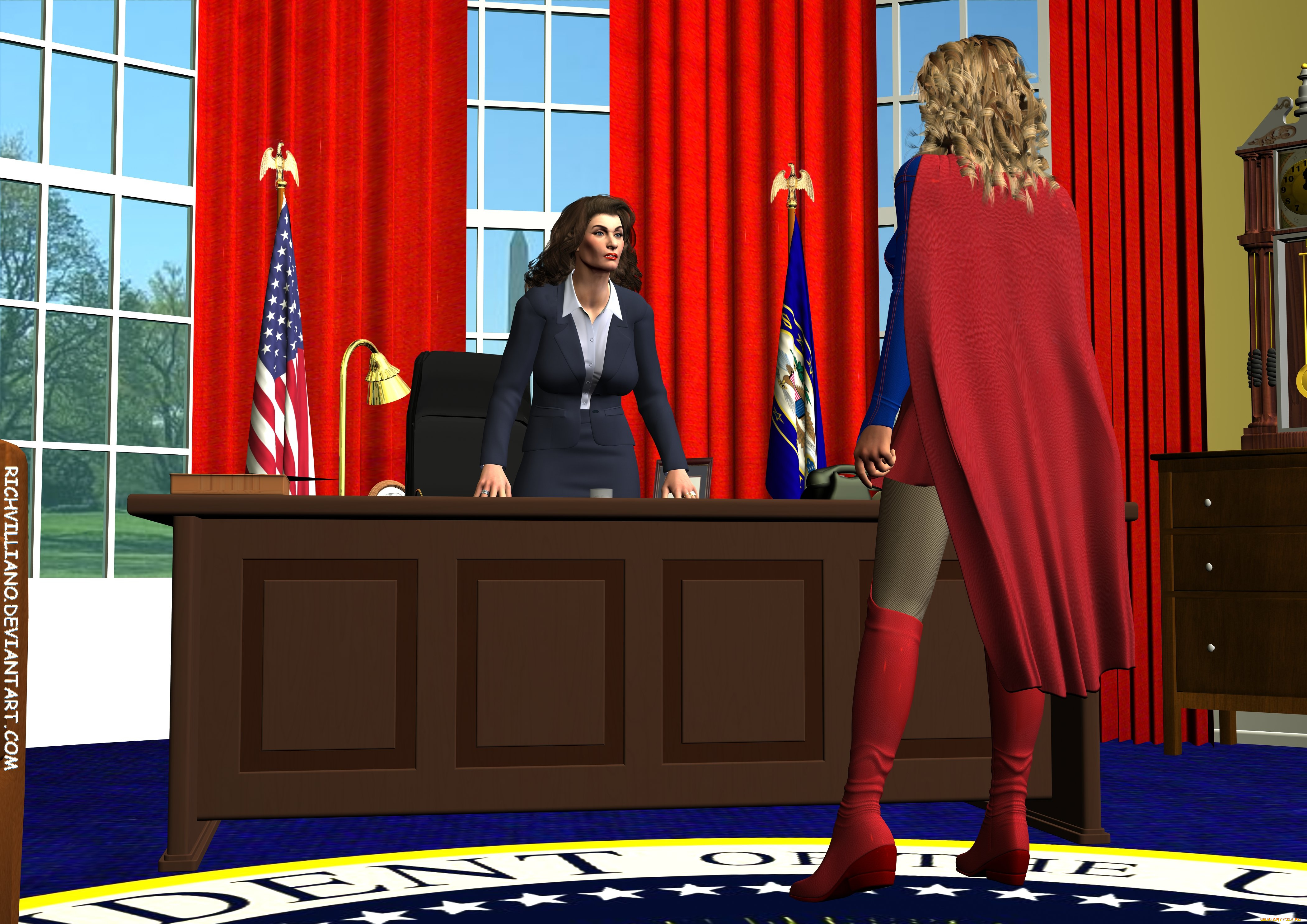 3д, графика, фантазия, , fantasy, девушка, взгляд, фон