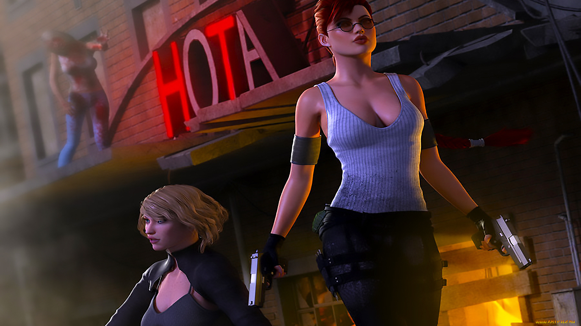 3д, графика, фантазия, , fantasy, взгляд, девушка, фон