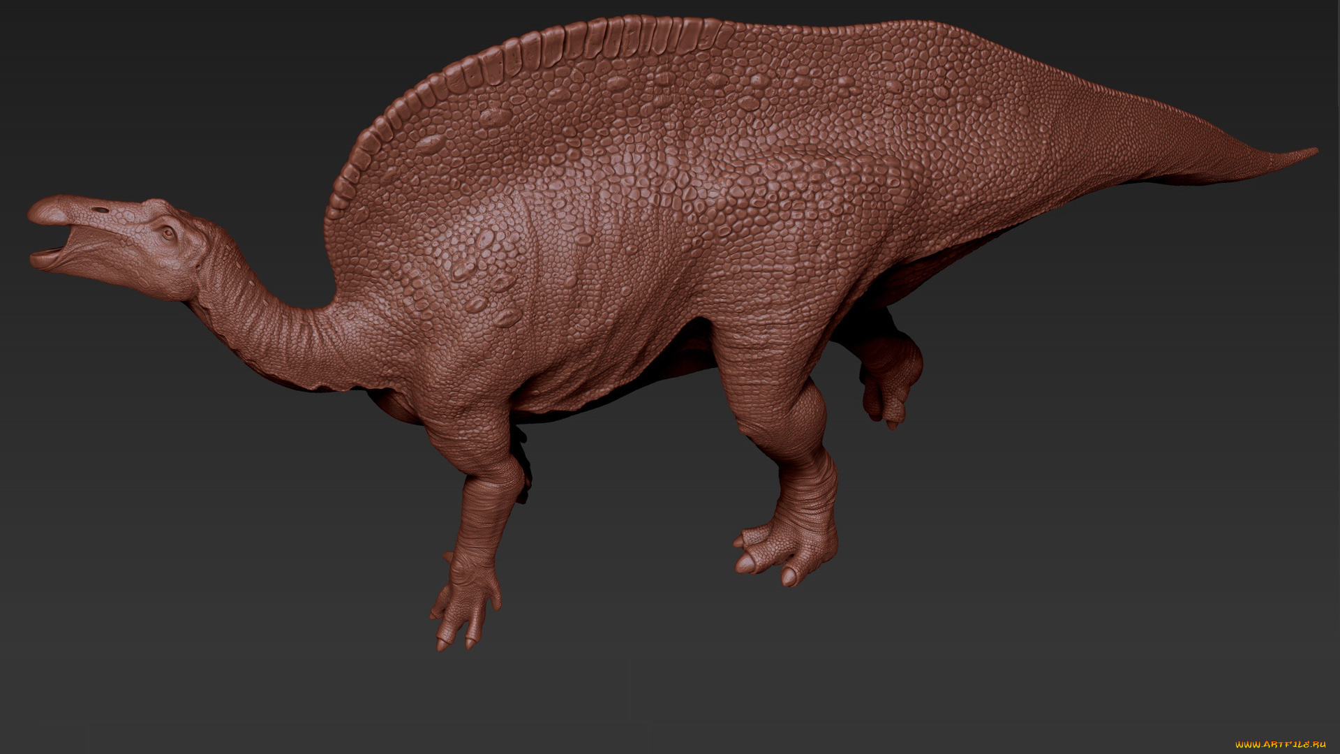 3д, графика, _science, fiction, фон, динозавр