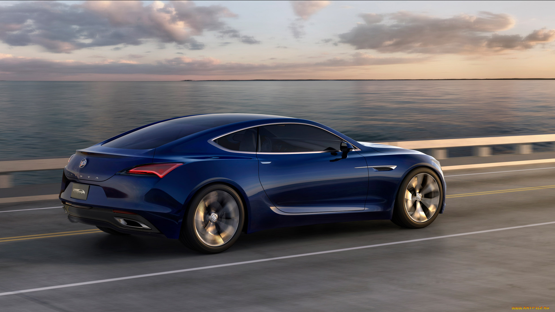buick, avista, concept, 2016, автомобили, buick, синий, 2016, avista, concept
