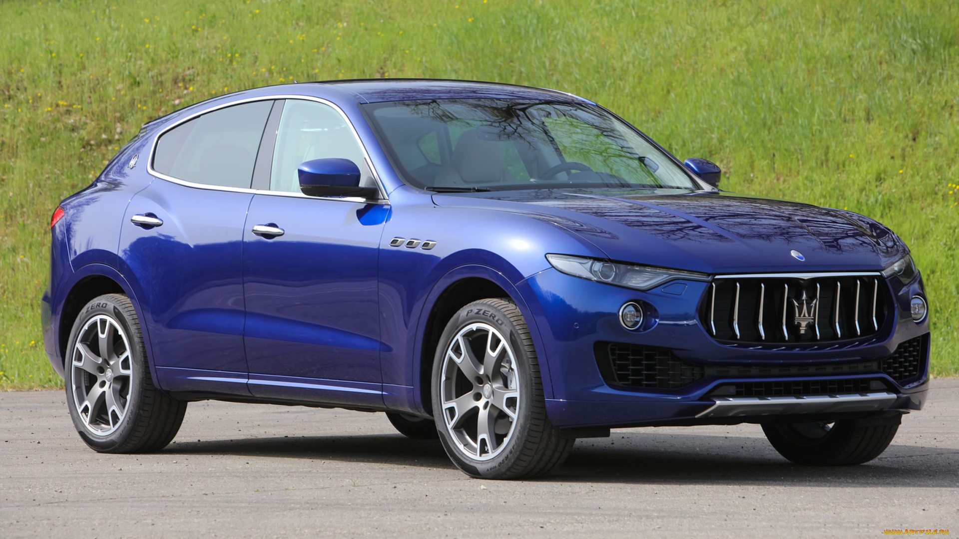 maserati, levante, 2017, автомобили, maserati, levante, 2017, синий