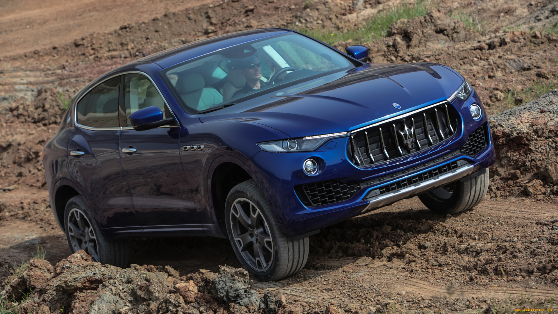 maserati, levante, suv, 2017, автомобили, maserati, levante, suv, 2017, синий