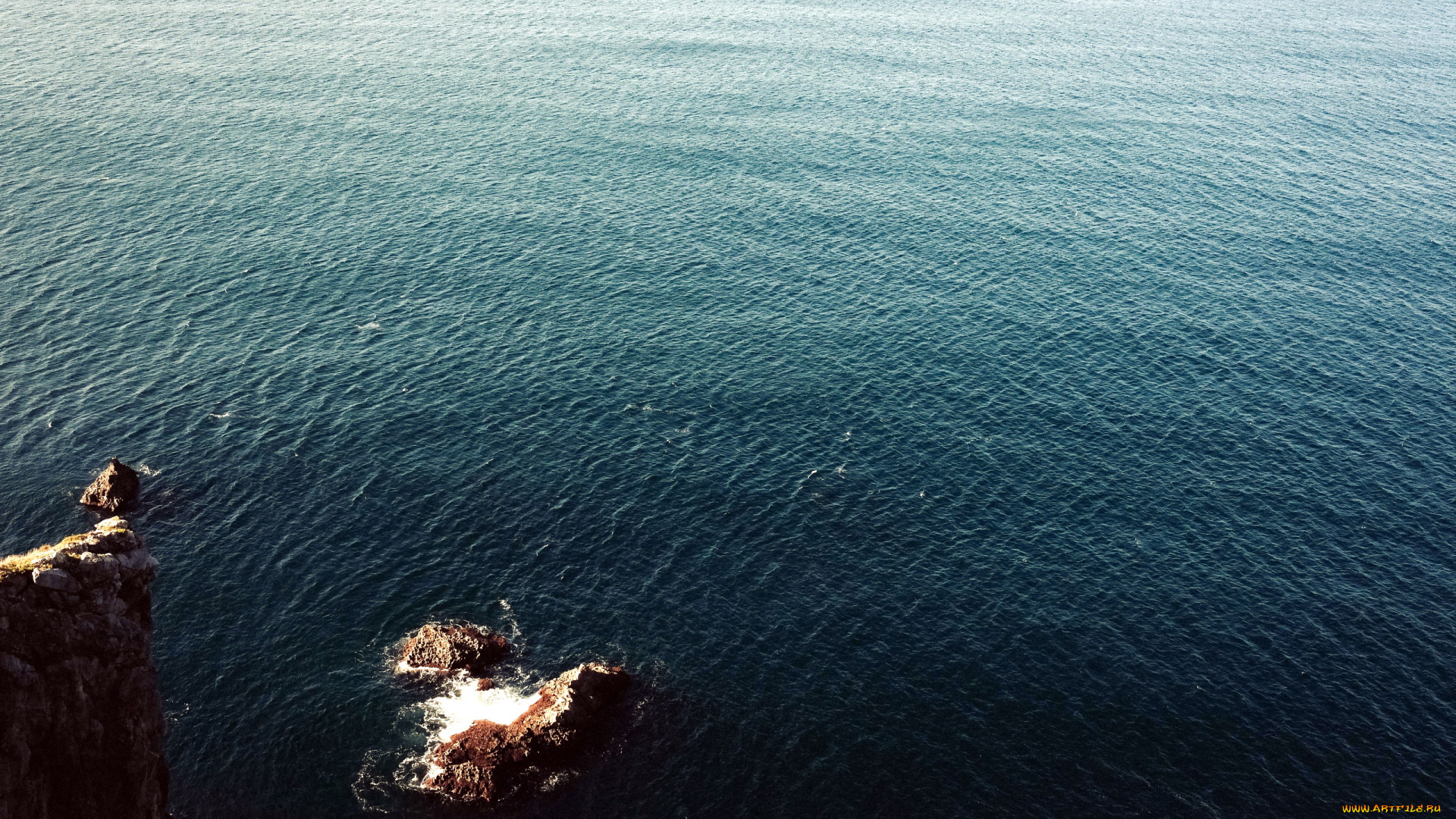 природа, моря, океаны, скалы, вода