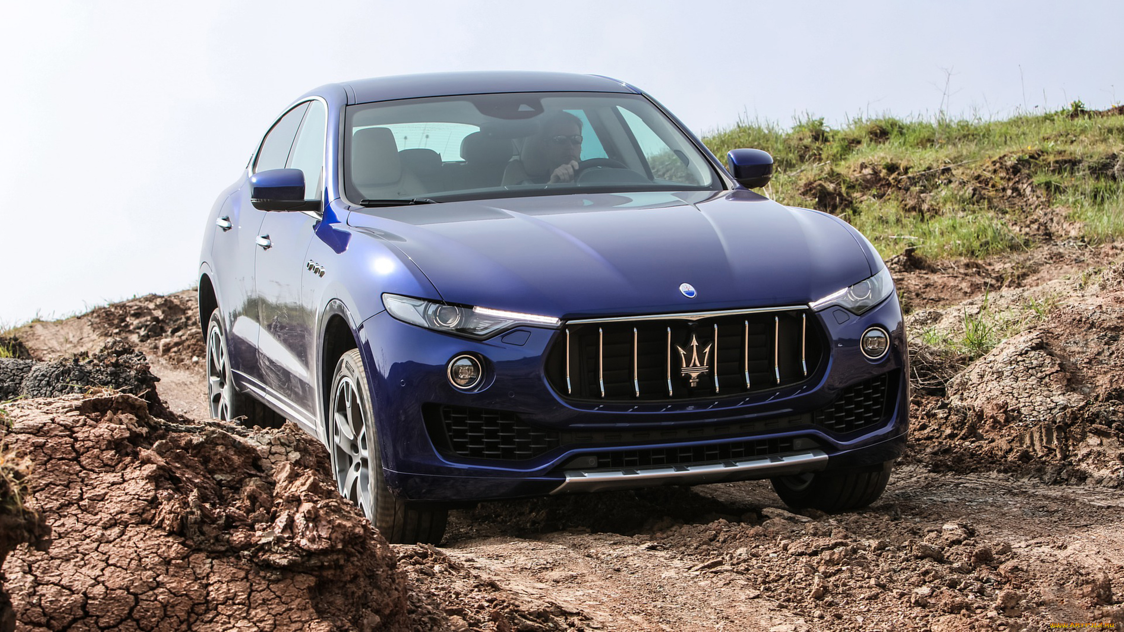 maserati, levante, suv, 2017, автомобили, maserati, синий, suv, 2017, levante