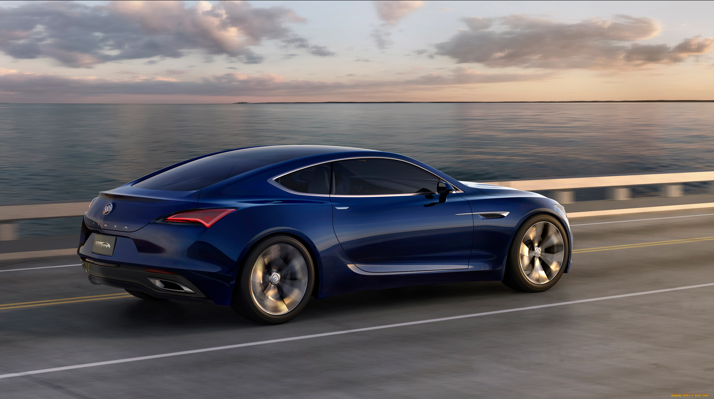 buick, avista, concept, 2016, автомобили, buick, синий, 2016, avista, concept