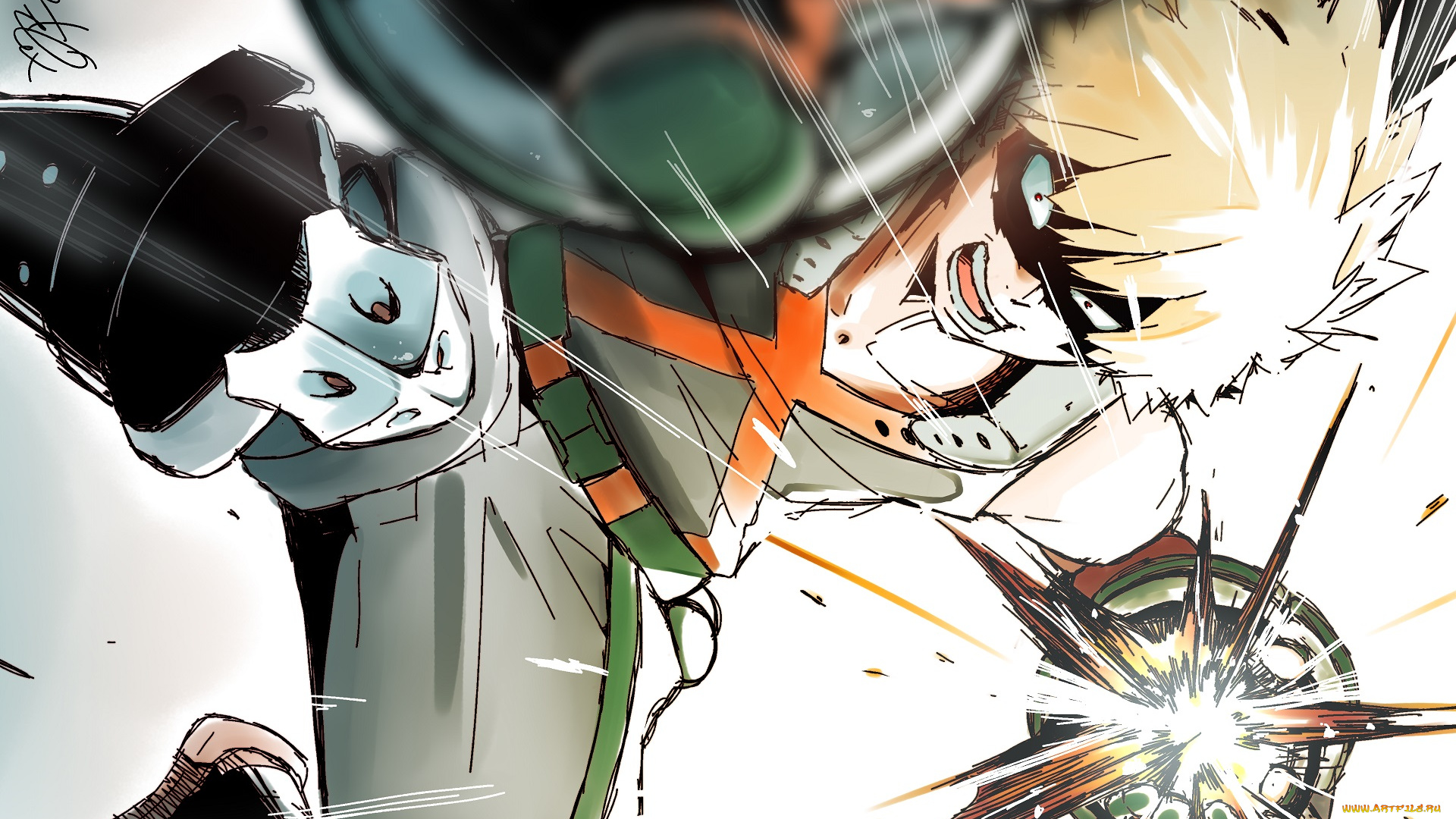 аниме, boku, no, hero, academia, моя, геройская, академия