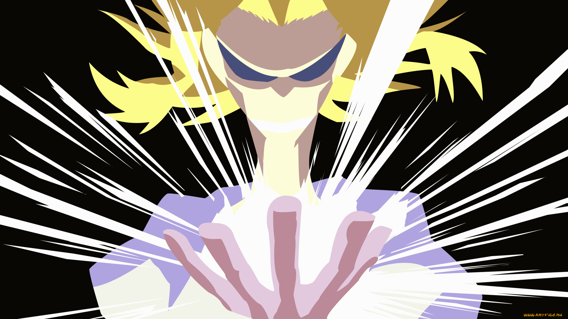 аниме, boku, no, hero, academia, всемогущий