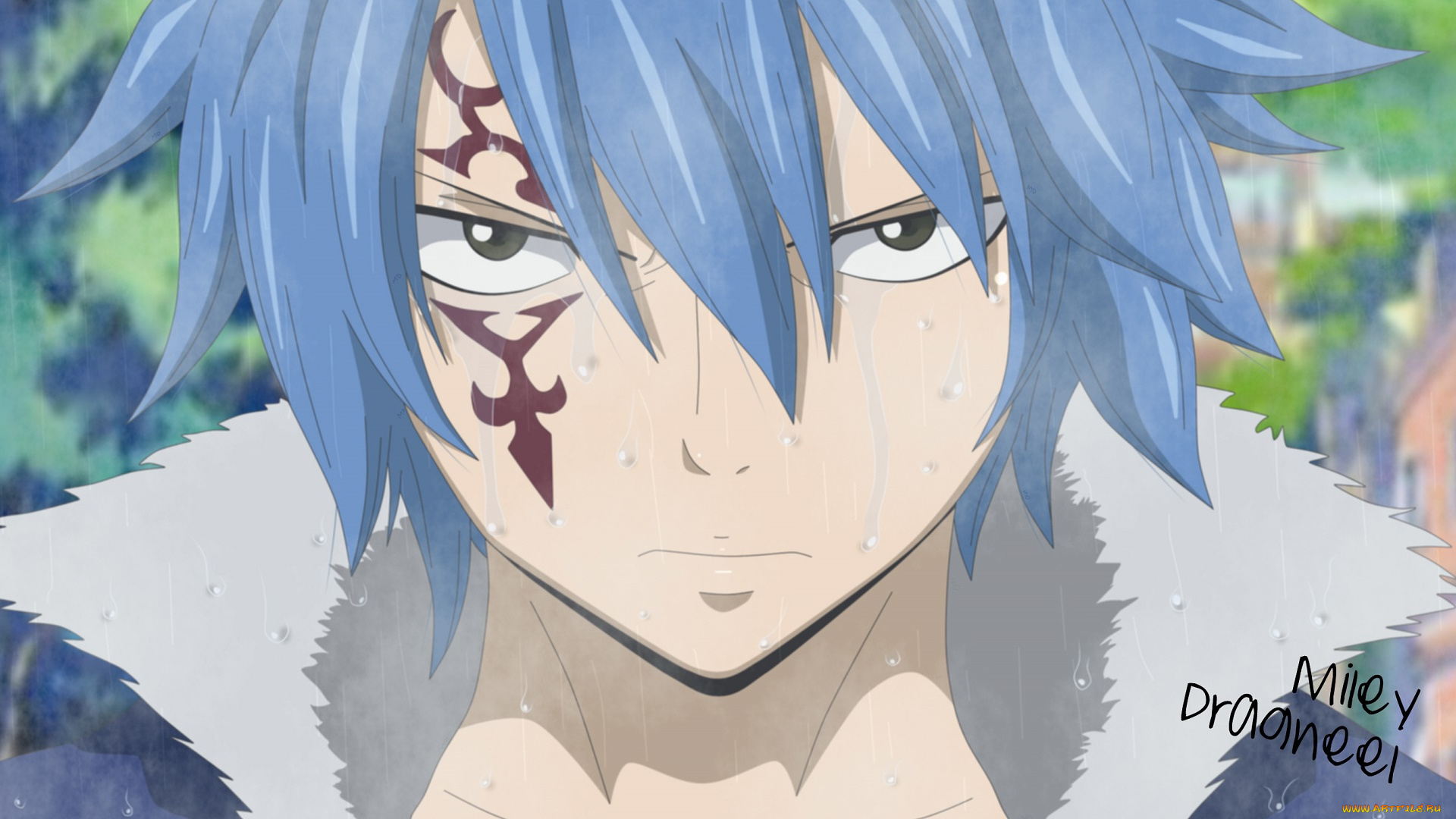 аниме, fairy, tail, взгляд