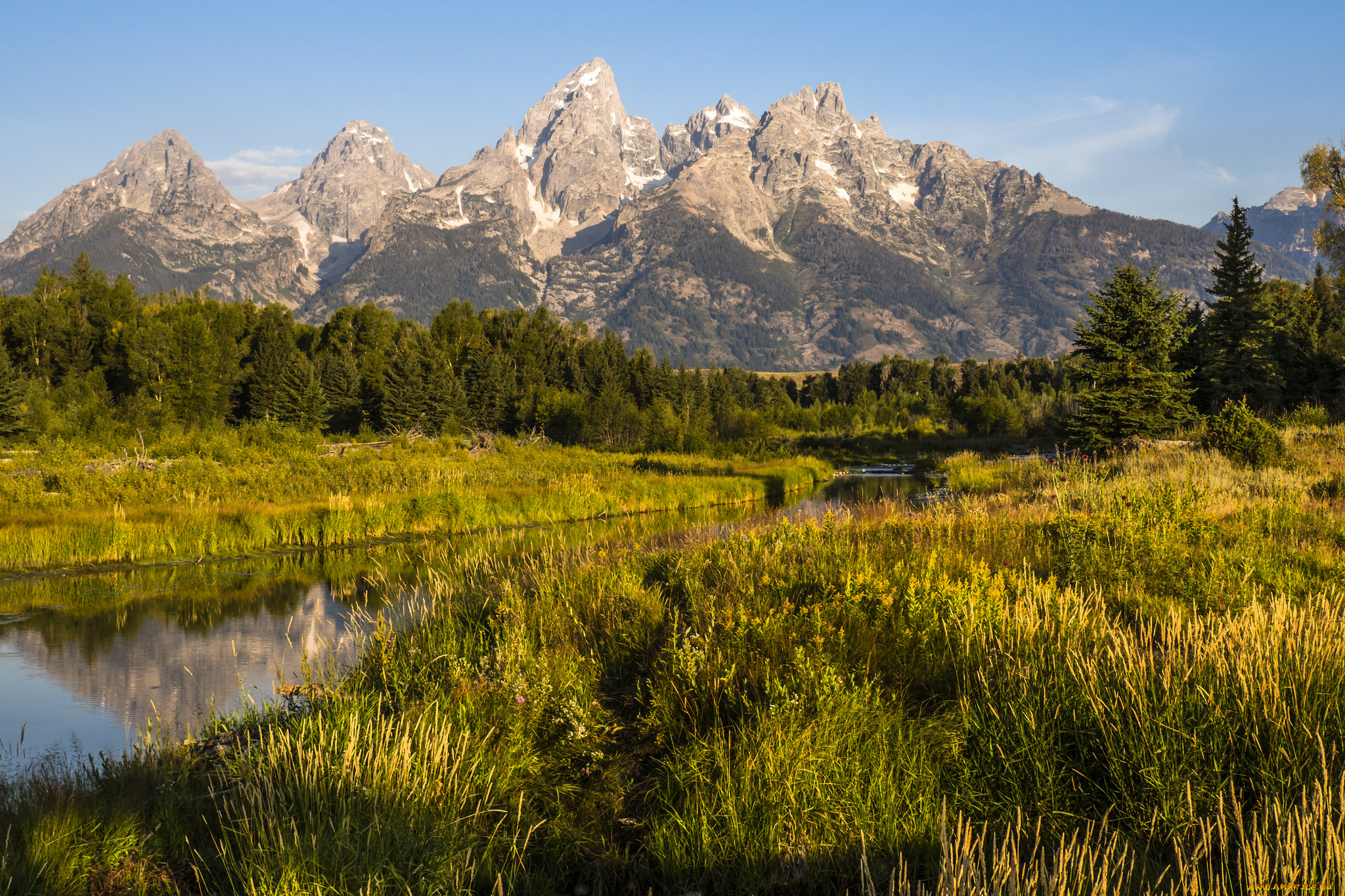 природа, горы, простор