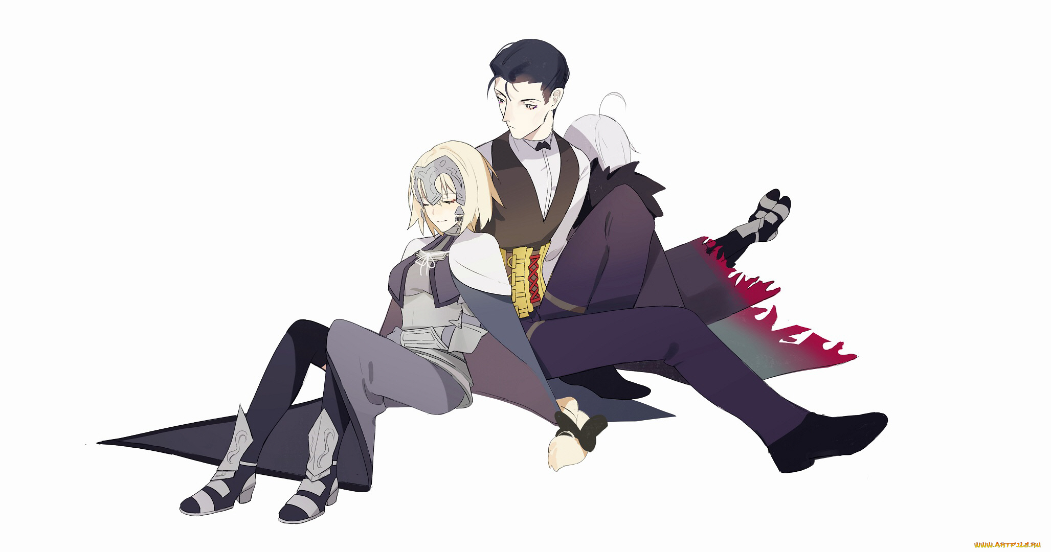 аниме, fate, stay, night, , grand, order, , apocrypha, судьба, великий, приказ