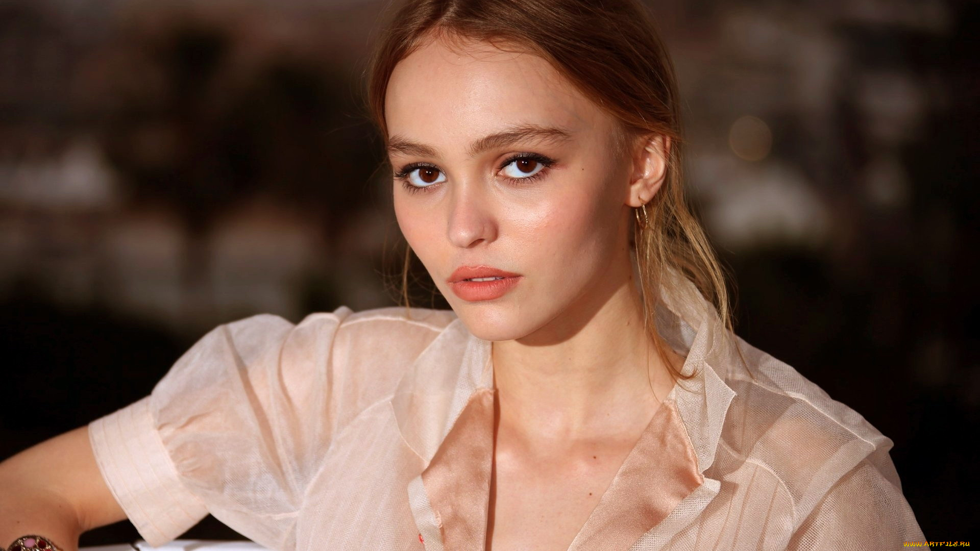 девушки, lily-rose, depp, взгляд