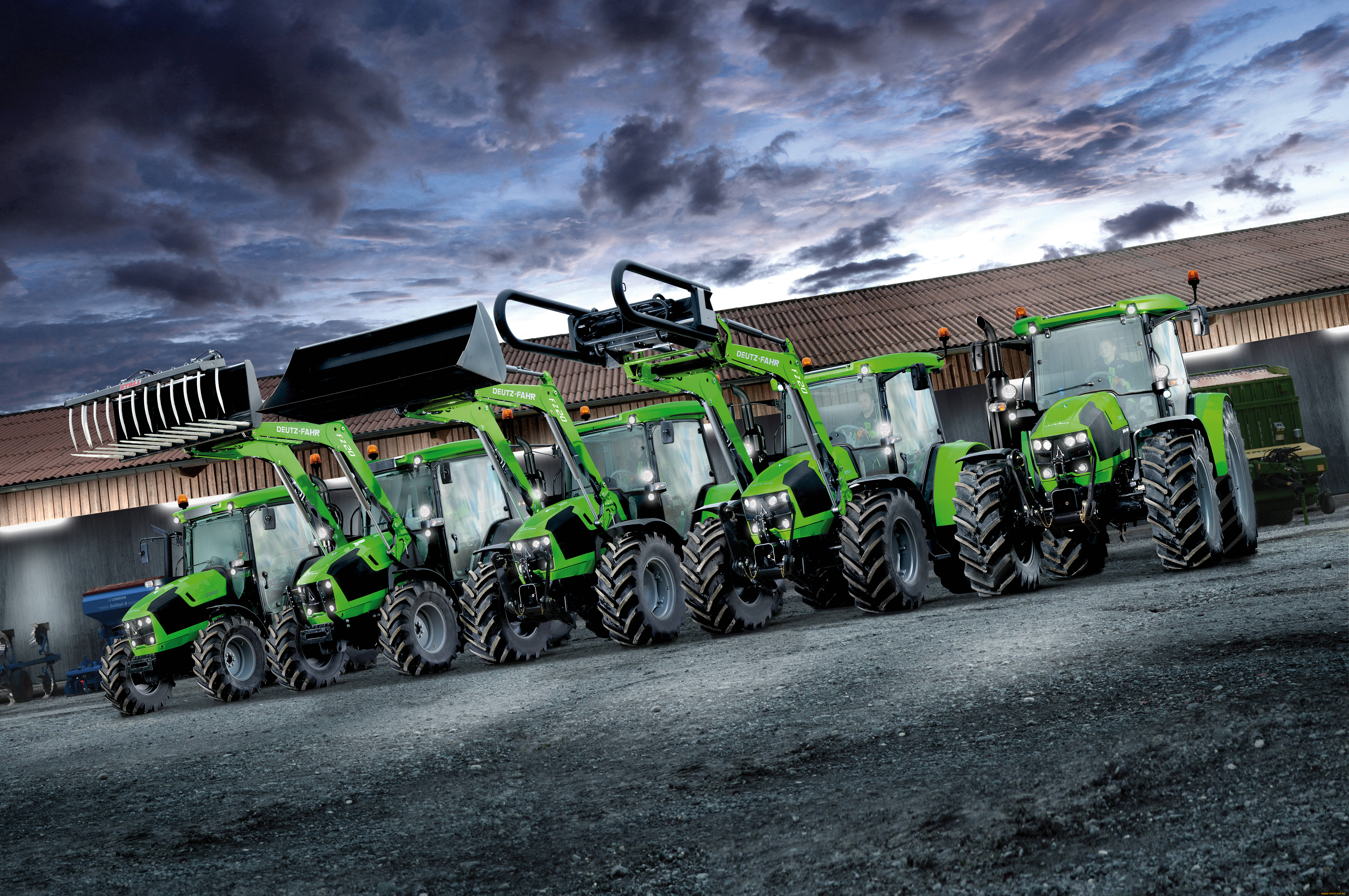 техника, тракторы, deutz-fahr