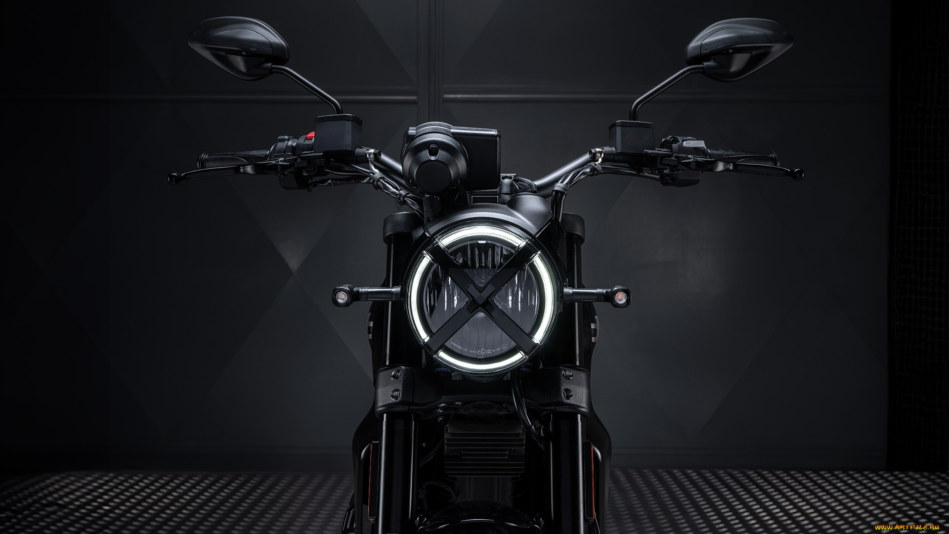 2025, ducati, scrambler, full, throttle, мотоциклы, ducati, скремблер, 2025, года, выпуска, пoлный, привод, вид, спeрeди, фара