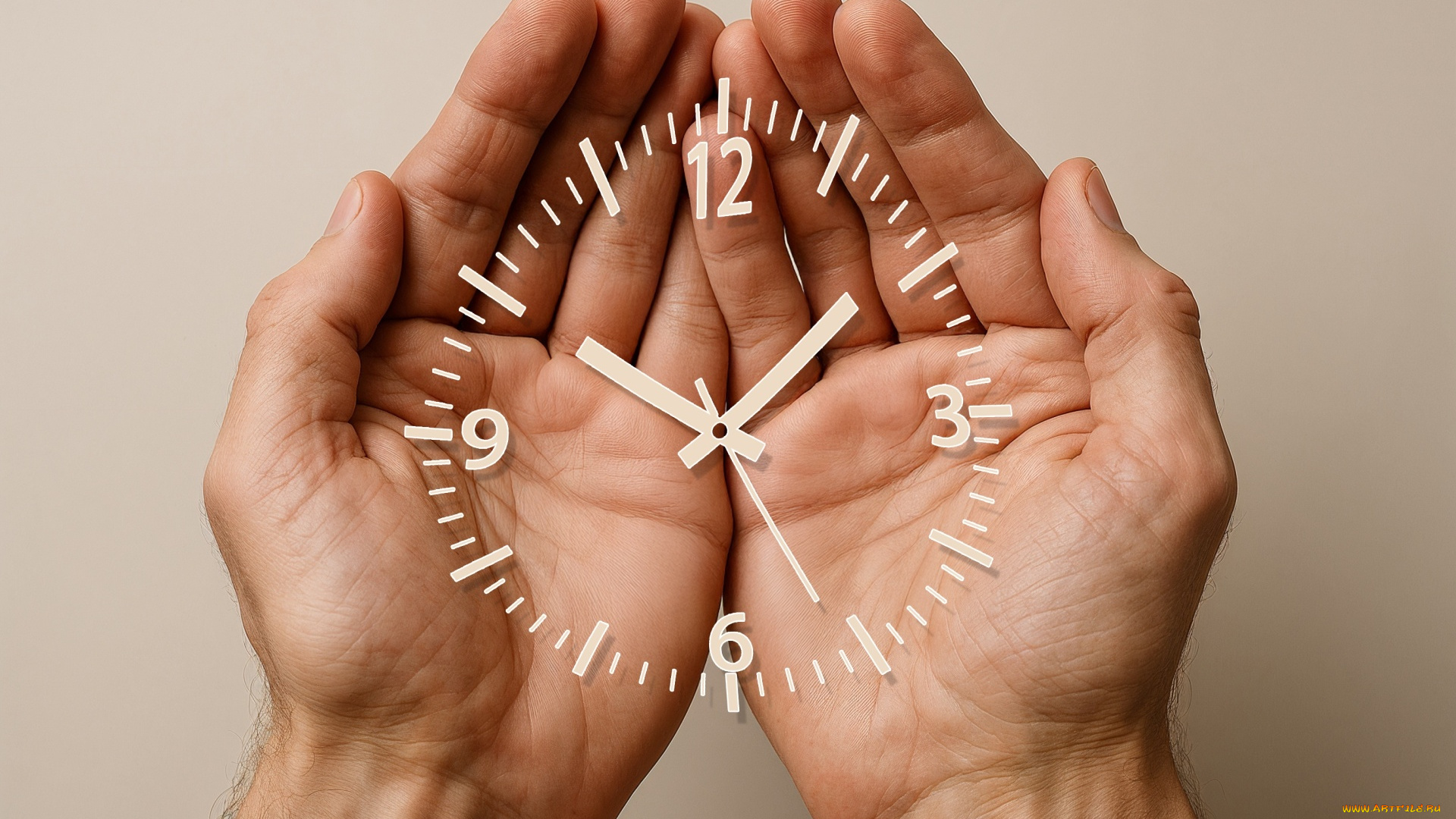 3д, графика, реализм, , realism, руки, часы