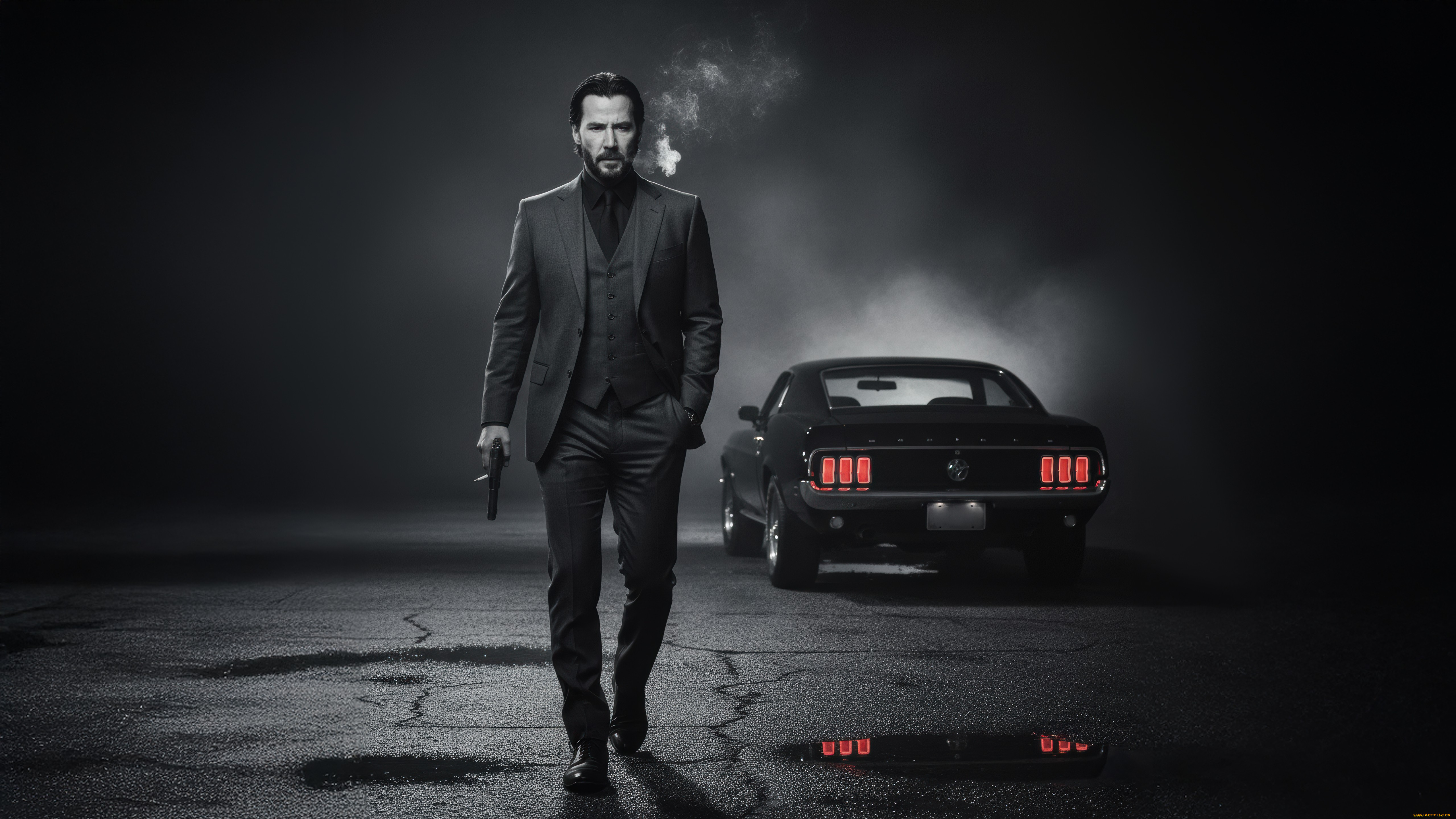3д, графика, мультфильмы, , кино, , видео, игры, john, wick