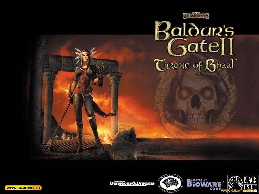 видео, игры, baldur`s, gate, ii, throne, of, bhaal