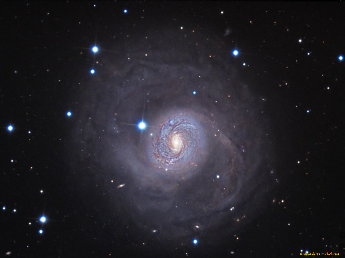 галактика, m77, космос, галактики, туманности