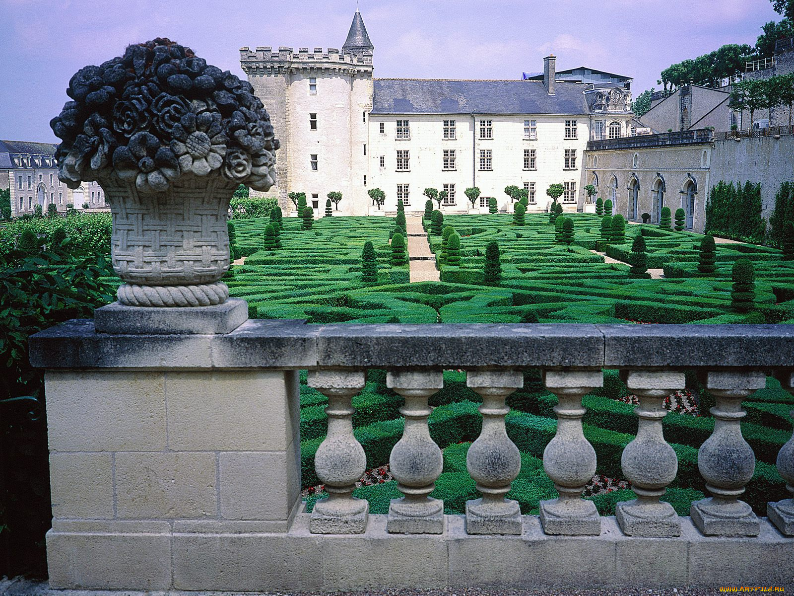 chateau, de, villandry, france, города