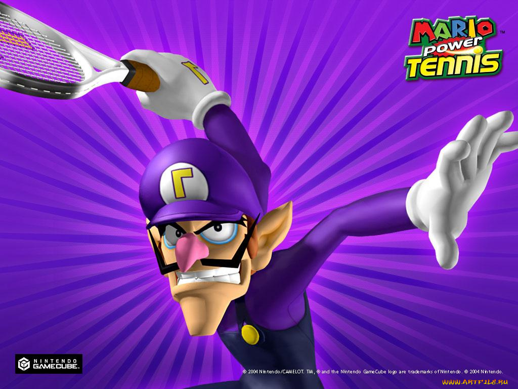 mario, power, tennis, видео, игры