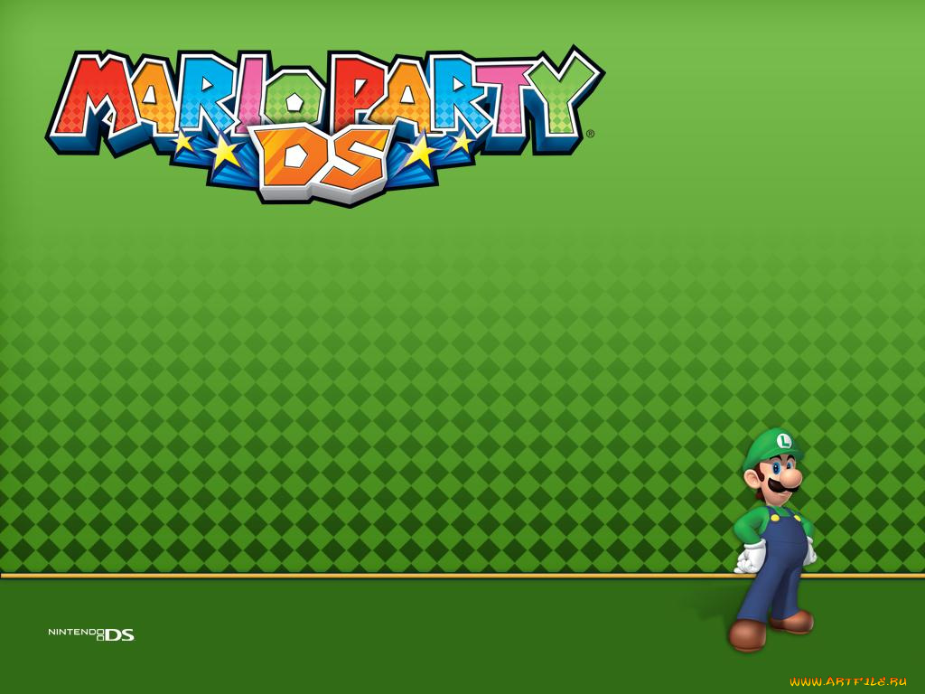 видео, игры, mario, party, ds
