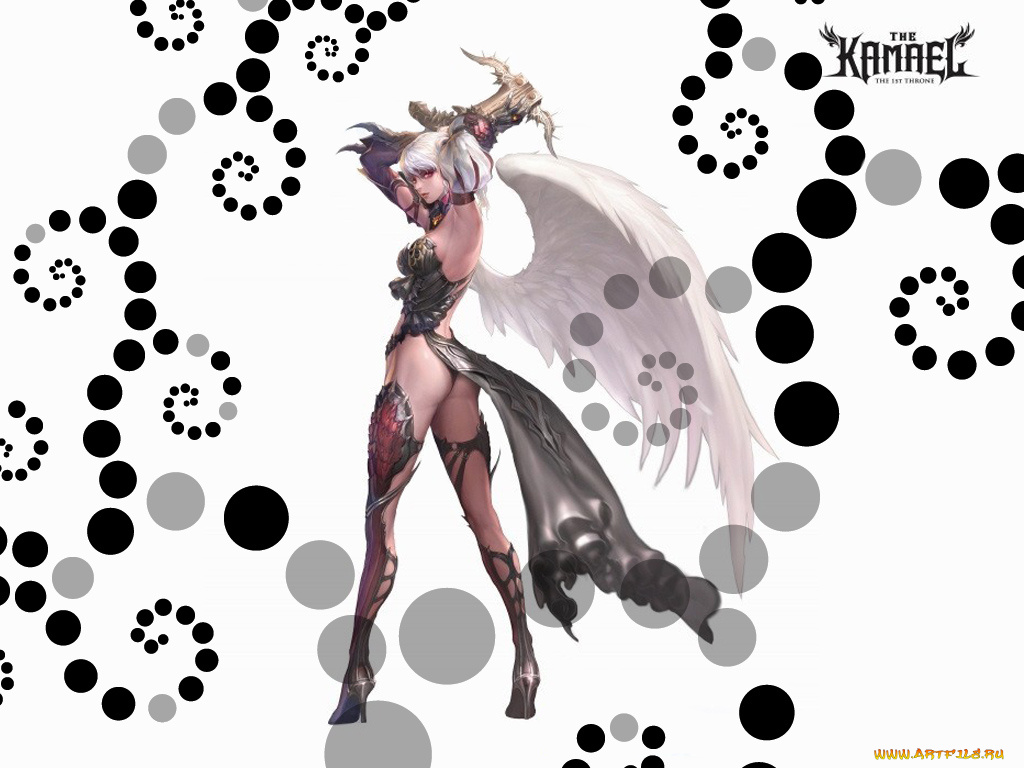 видео, игры, lineage, ii, the, chaotic, throne, kamael, hellbound