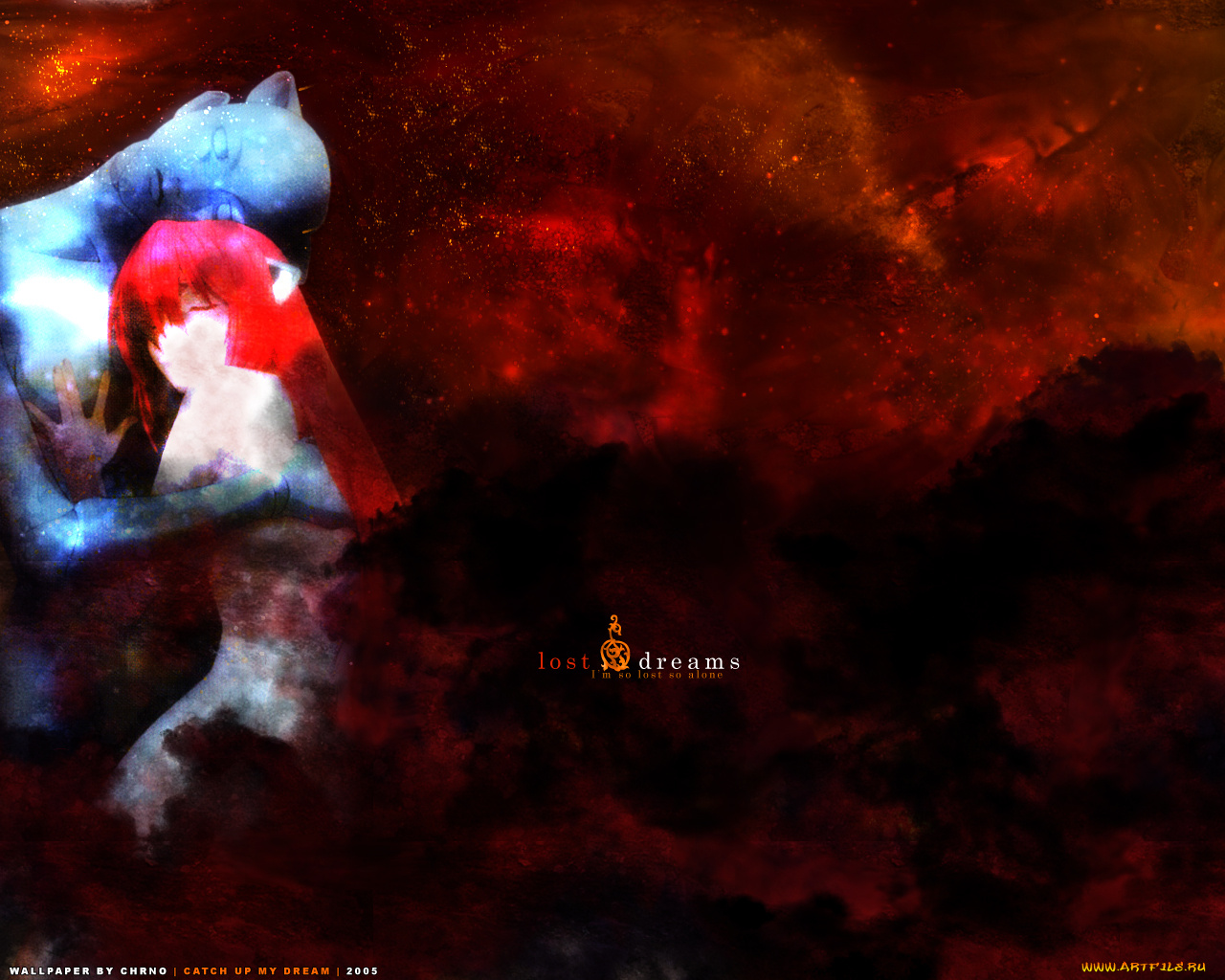 аниме, elfen, lied