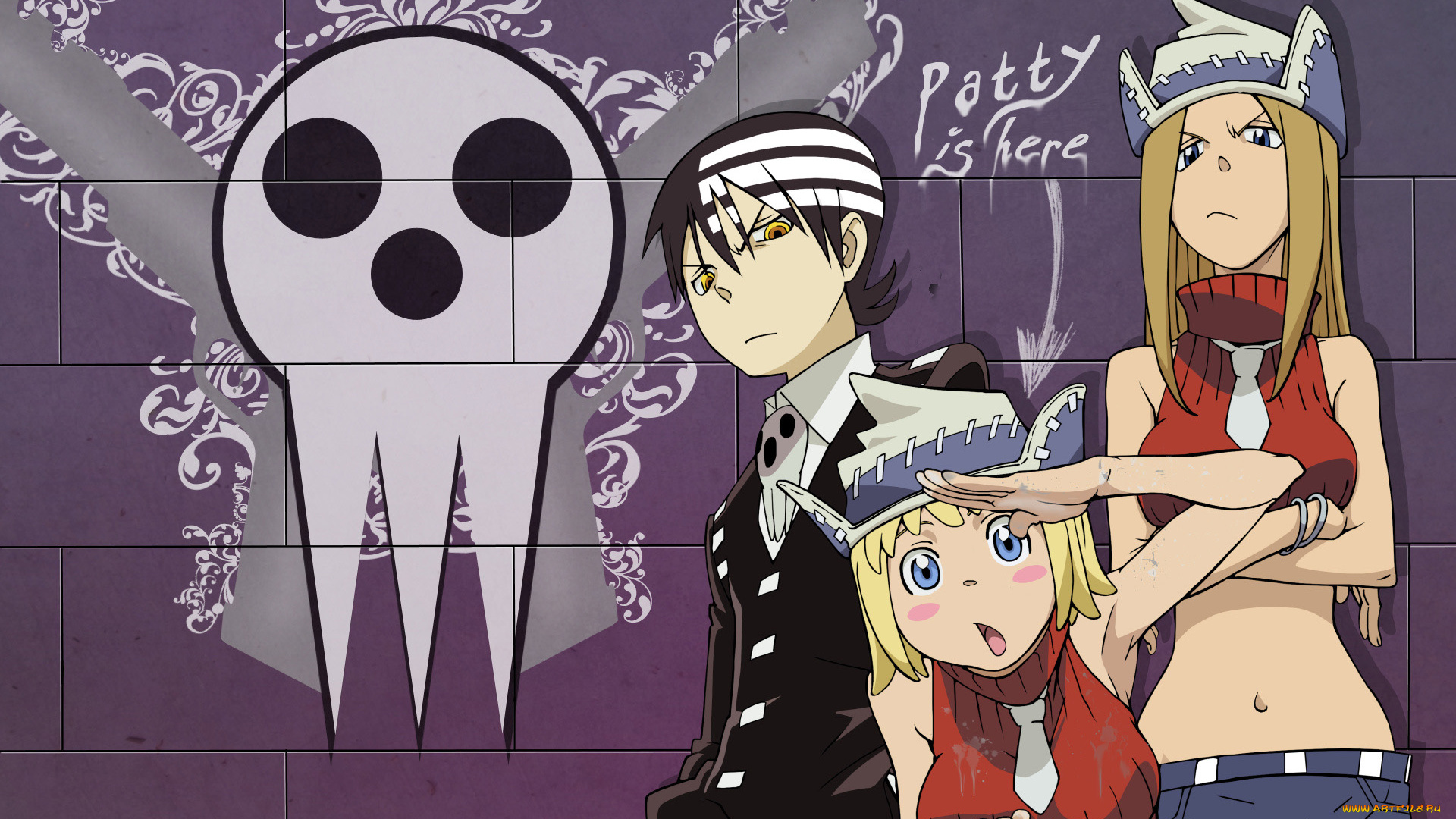 аниме, soul, eater