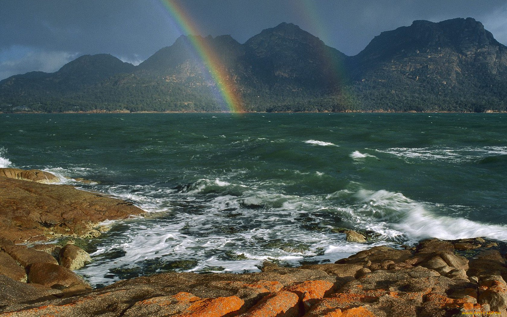 природа, радуга