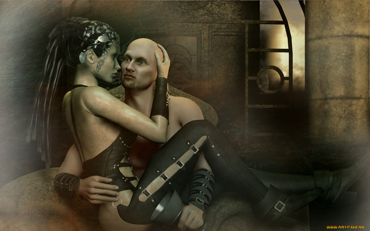 3д, графика, romance