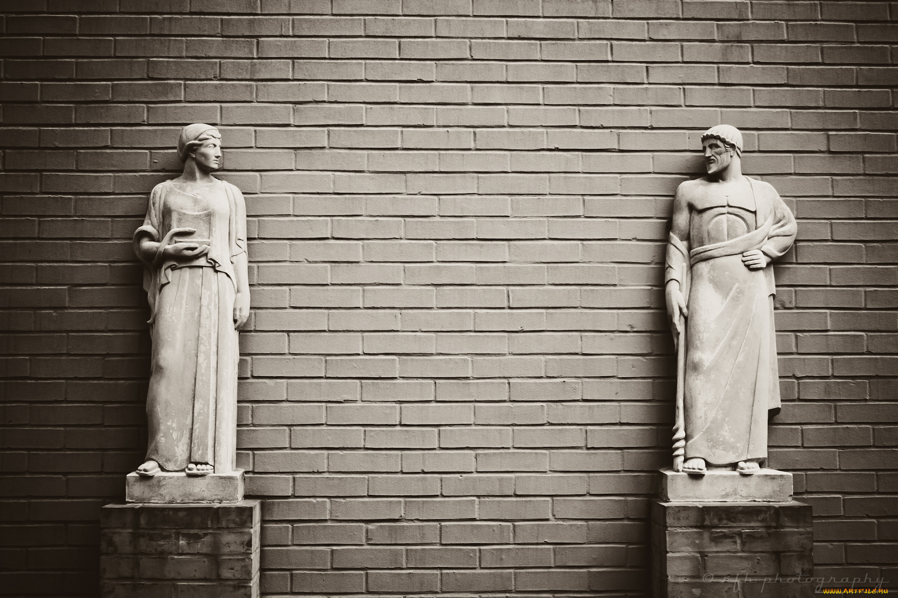 разное, рельефы, статуи, музейные, экспонаты, скульптуры, стена