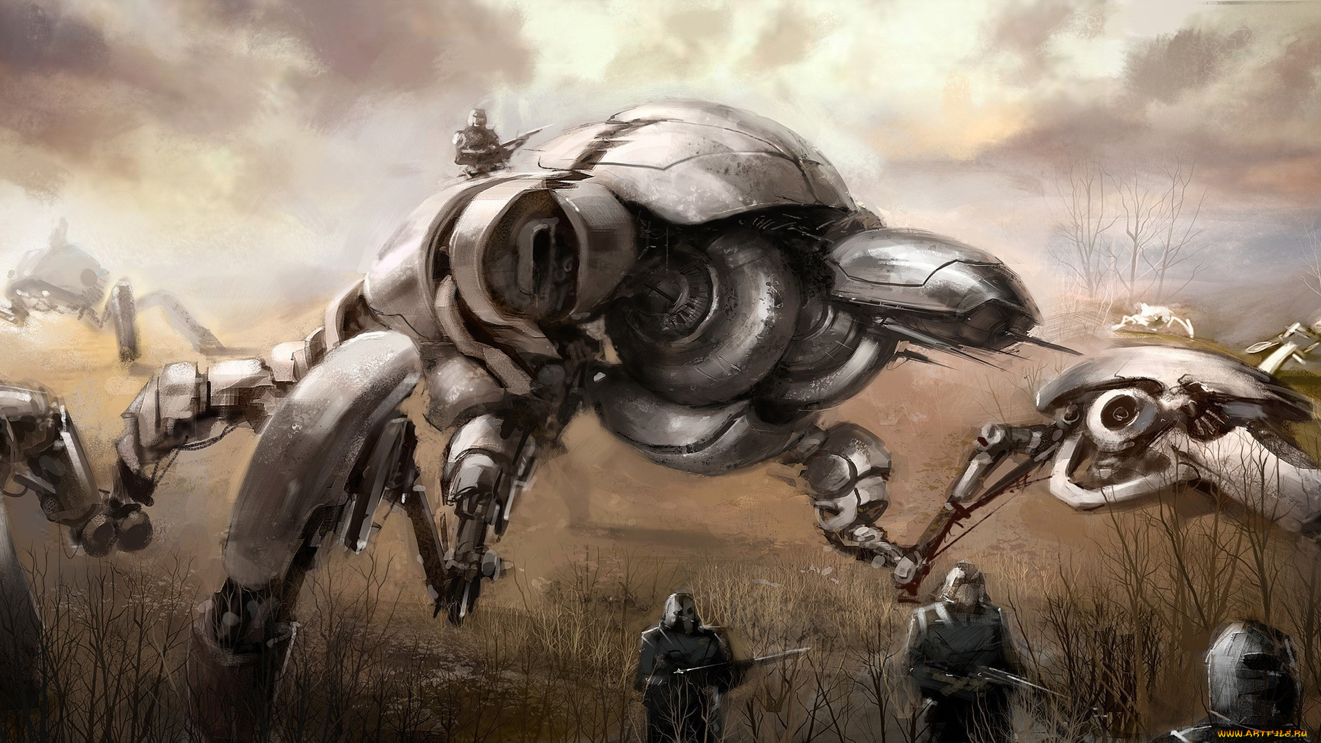 фэнтези, иные, миры, времена, роботы