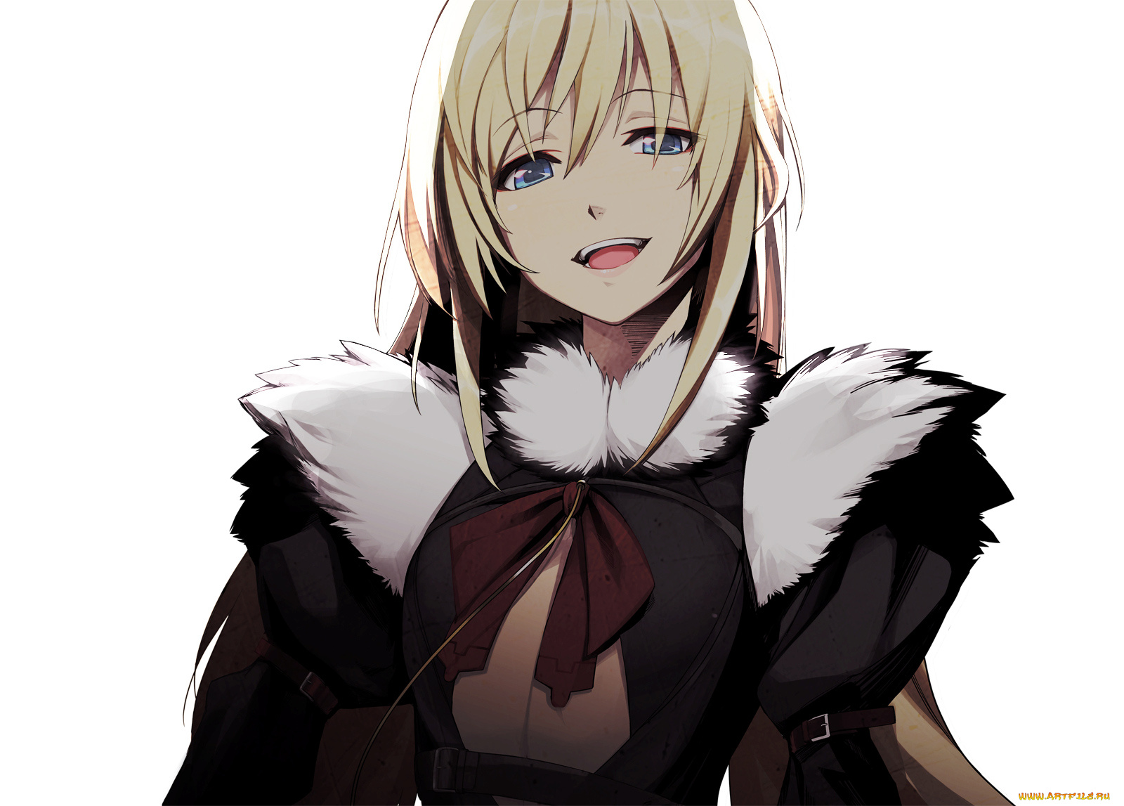 аниме, guilty, crown, lost, christmas, present