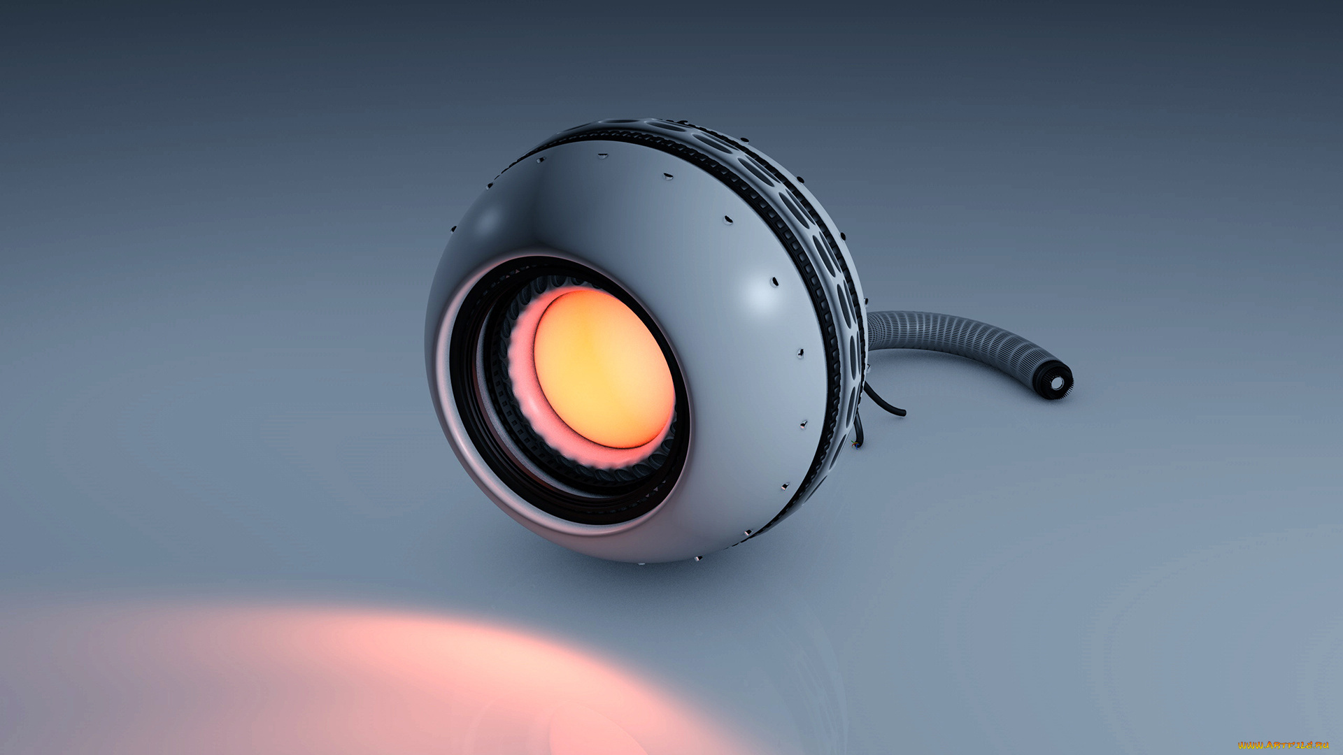 3д, графика, modeling, моделирование, механизм